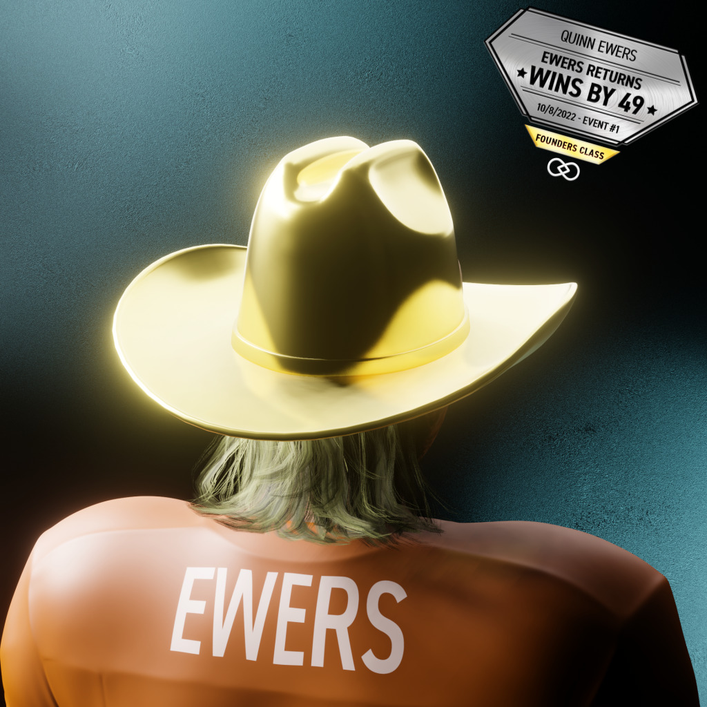 Ewers #1: Ewers Returns Wins By 49 - Platinum Founders Class