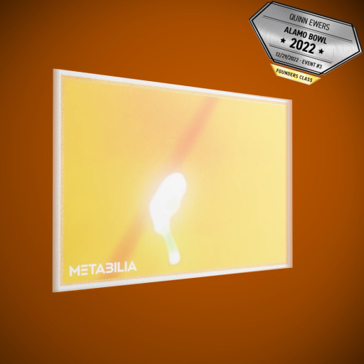 Ewers #3: Ewers at 2022 Alamo Bowl - Platinum Founders Class