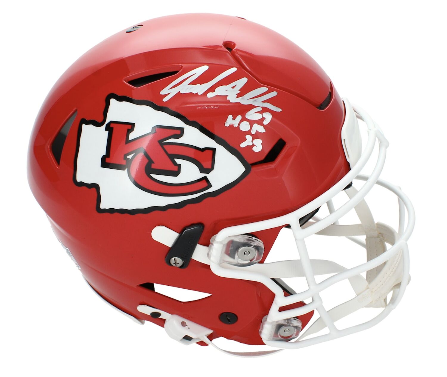 Jared Allen Autographed & Inscribed "HOF 25" Kansas City Chiefs SpeedFlex Authentic Helmet Beckett