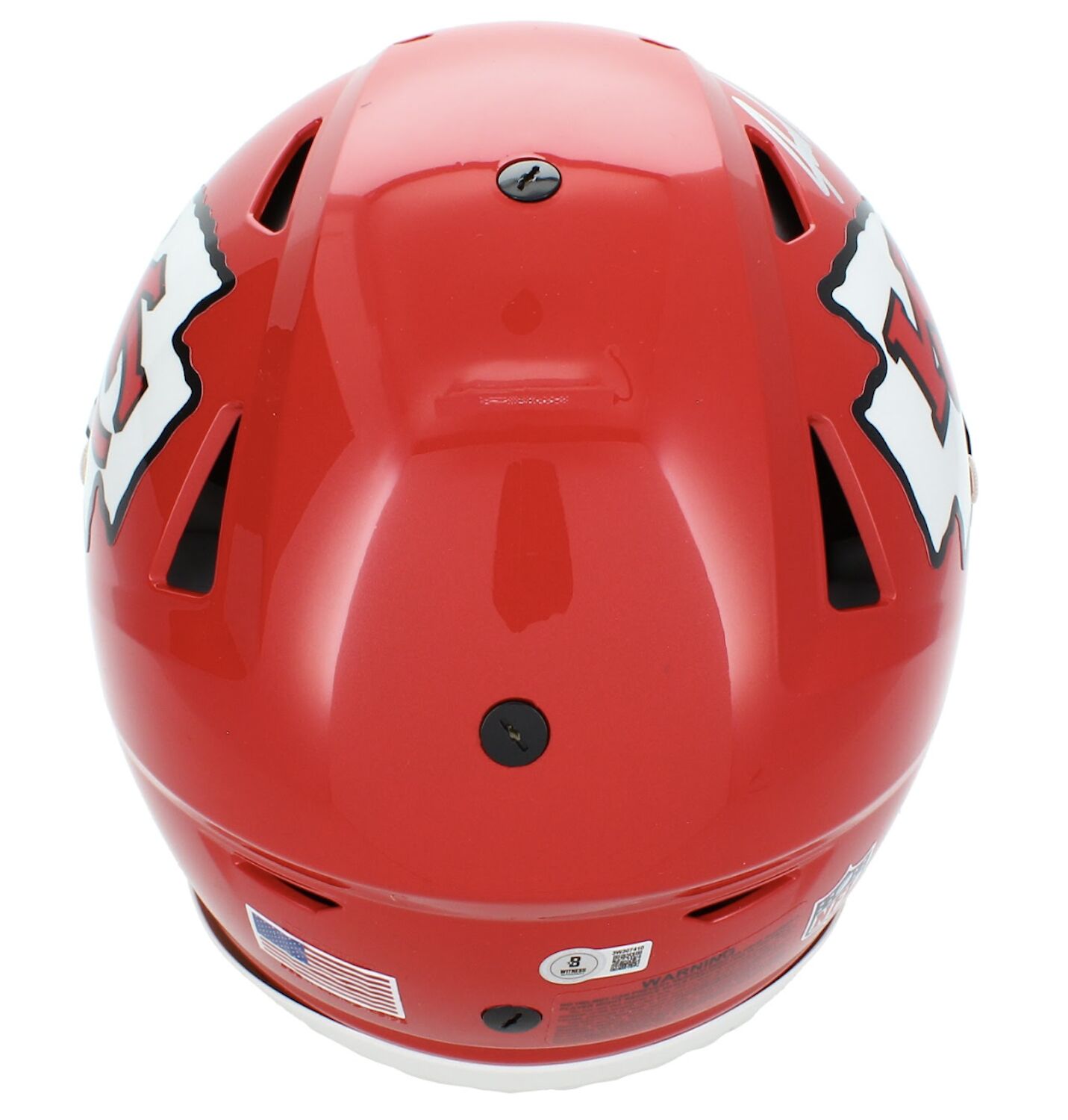 Jared Allen Autographed & Inscribed "HOF 25" Kansas City Chiefs SpeedFlex Authentic Helmet Beckett