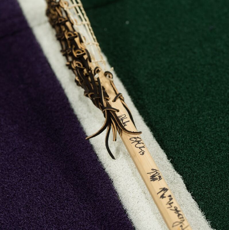 Halifax Thunderbirds Signed Handcrafted Wood Stick