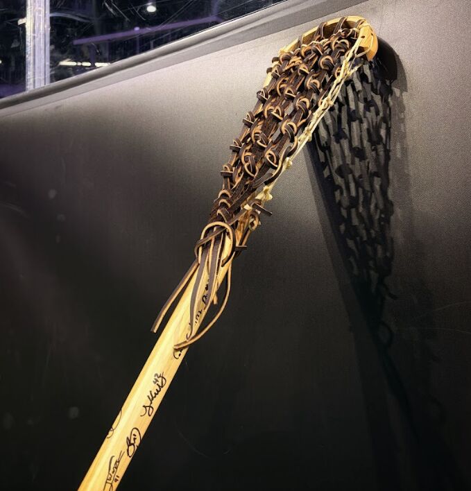 Las Vegas Desert Dogs Signed Handcrafted Wood Stick