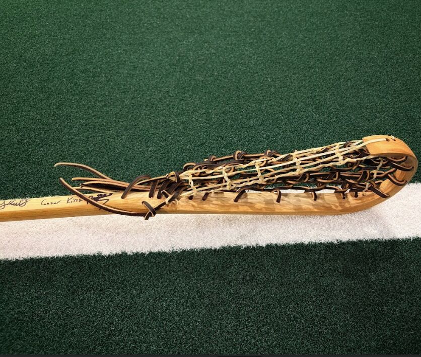 Las Vegas Desert Dogs Signed Handcrafted Wood Stick