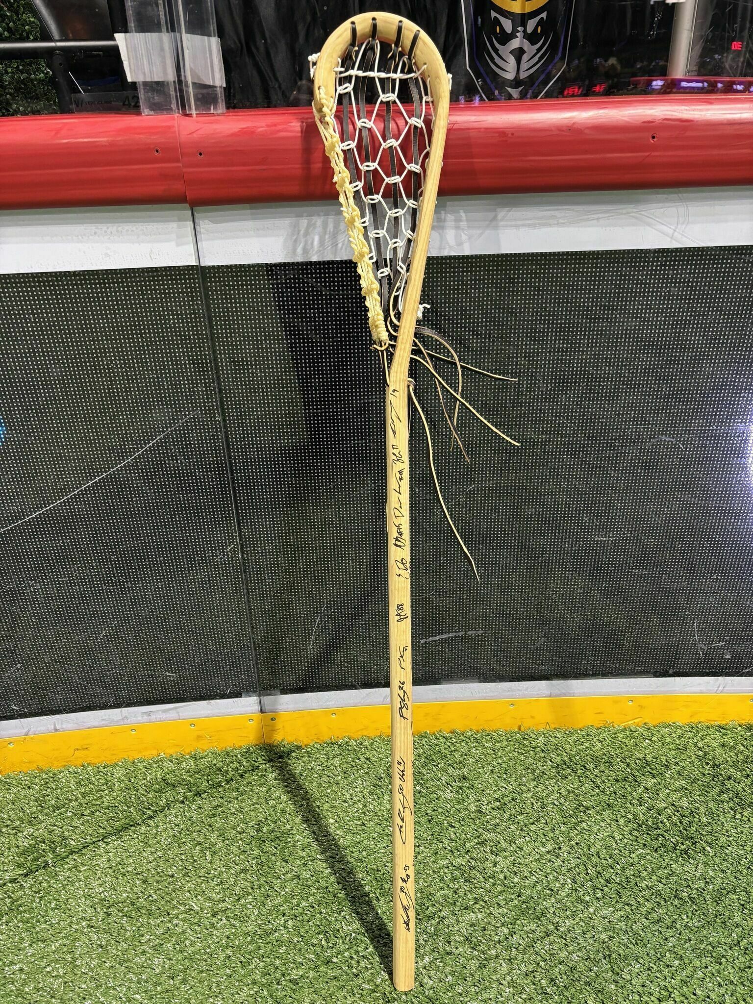 San Diego Seals Signed Handcrafted Wood Stick