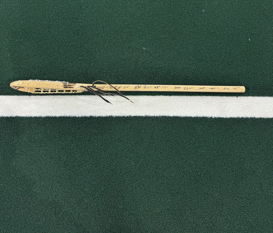 Georgia Swarm Signed Handcrafted Wood Stick