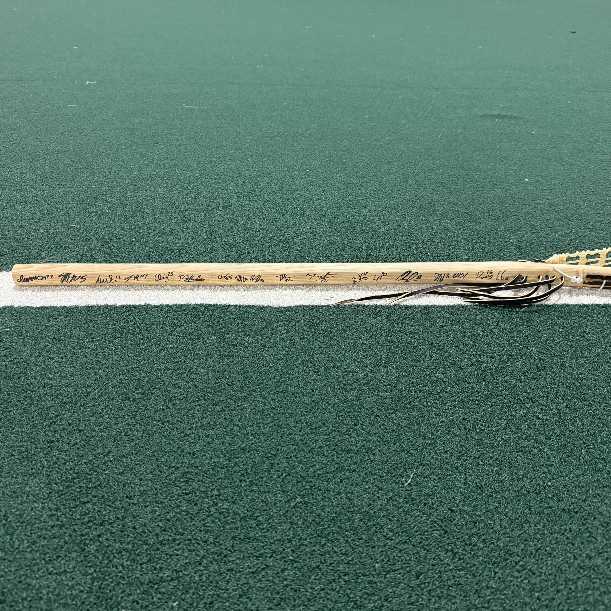 Toronto Rock Signed Handcrafted Wood Stick