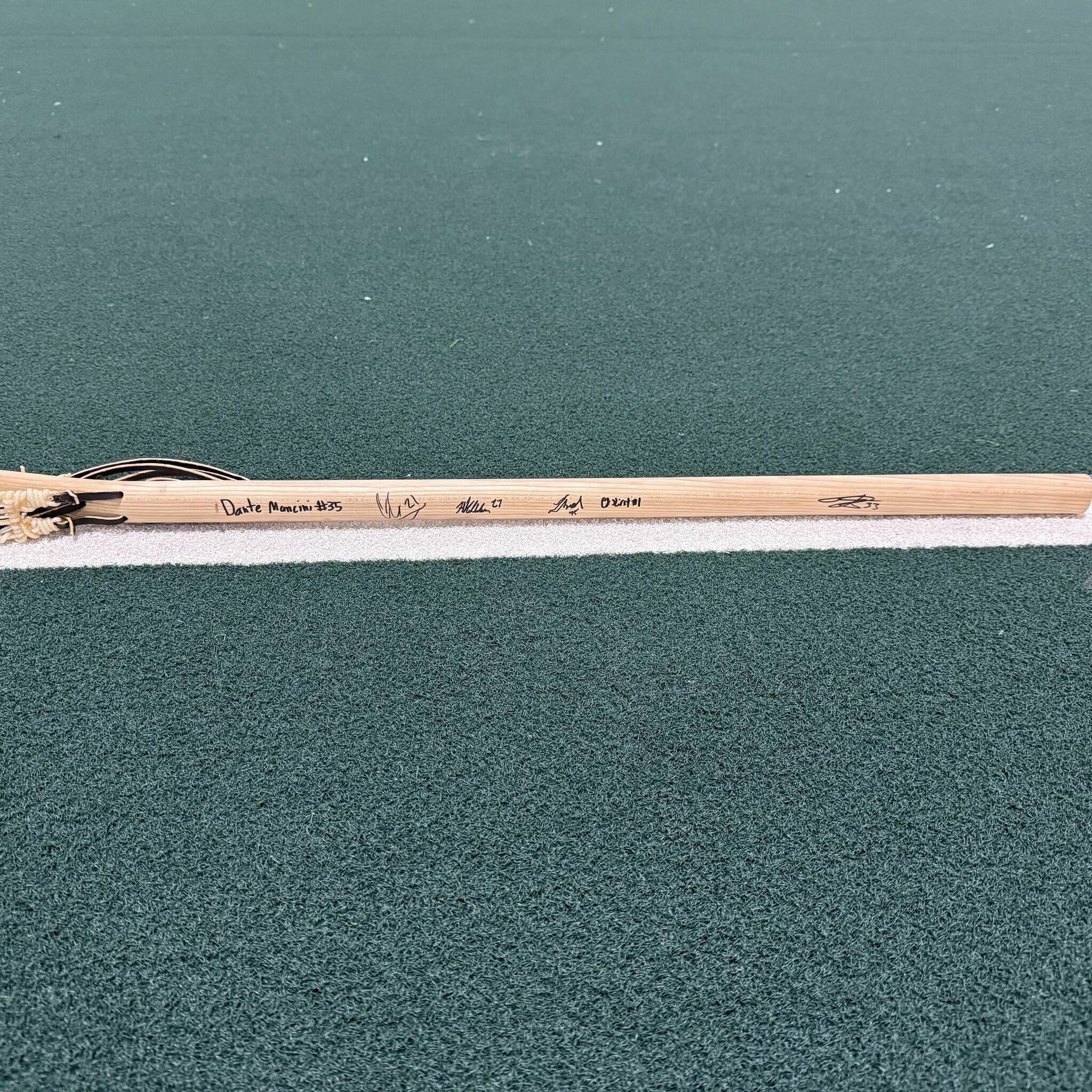 Toronto Rock Signed Handcrafted Wood Stick