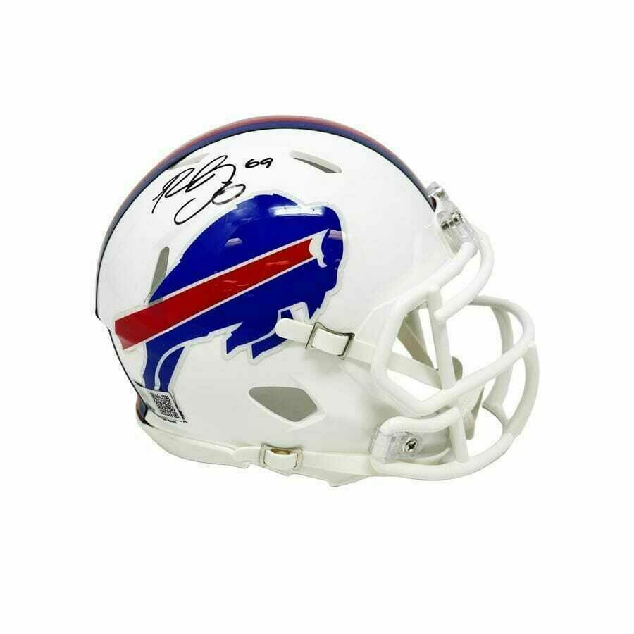 Reid Ferguson Signed Buffalo Bills 2021 Speed Mini Helmet