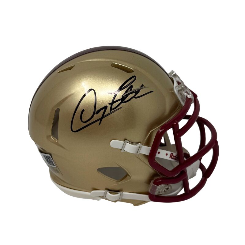 Doug Flutie Signed Boston College Speed Mini Helmet