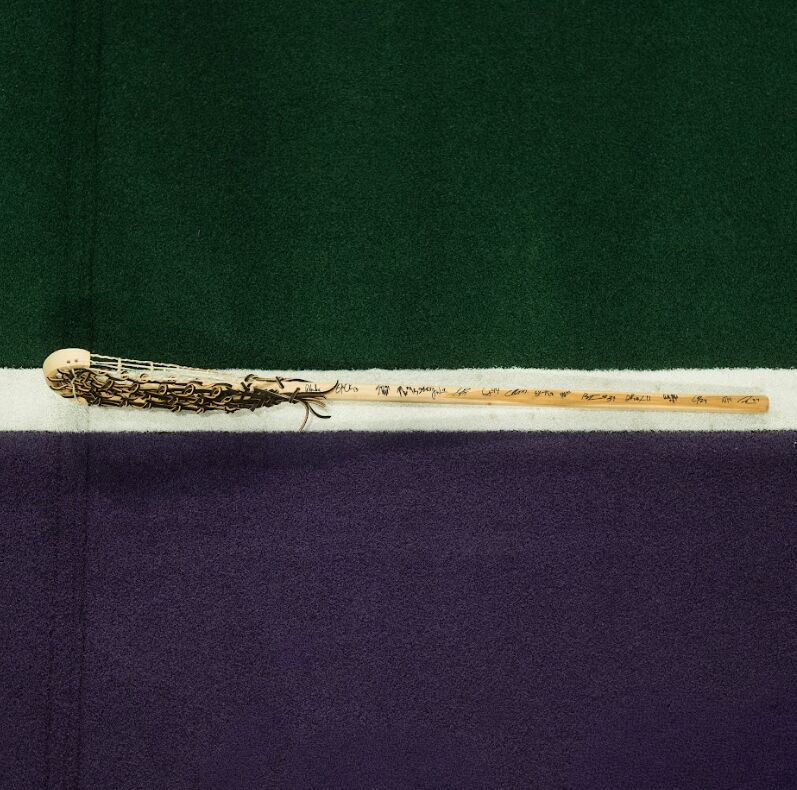Halifax Thunderbirds Signed Handcrafted Wood Stick