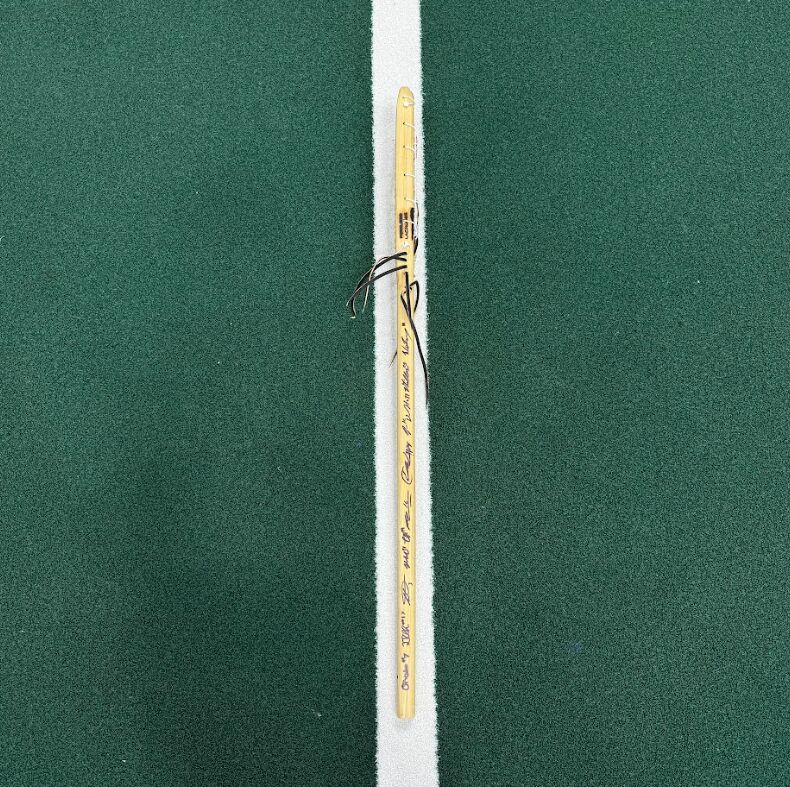 Colorado Mammoth Signed Handcrafted Wood Stick