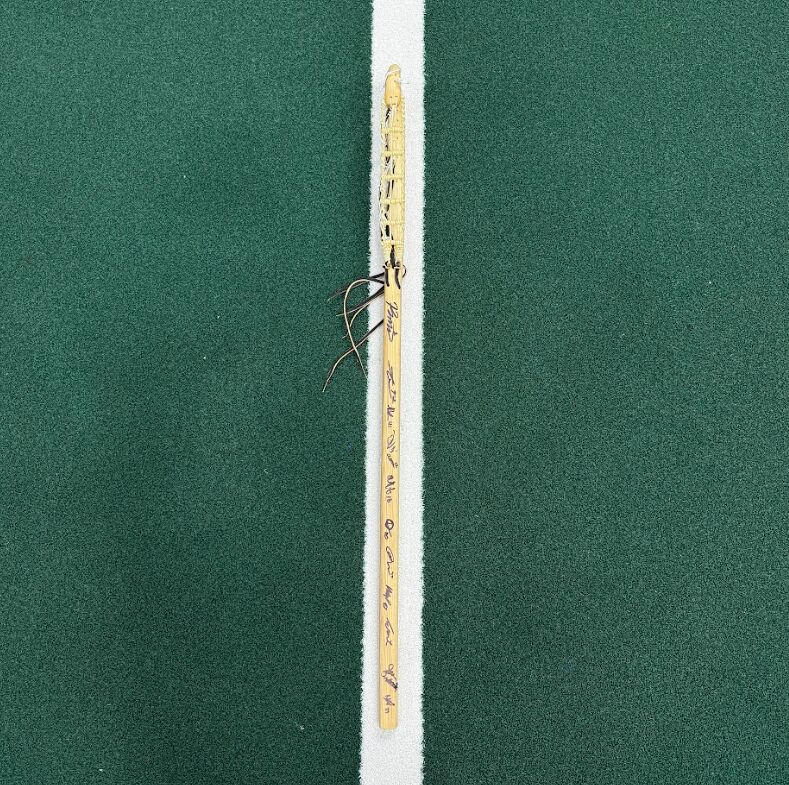 Colorado Mammoth Signed Handcrafted Wood Stick