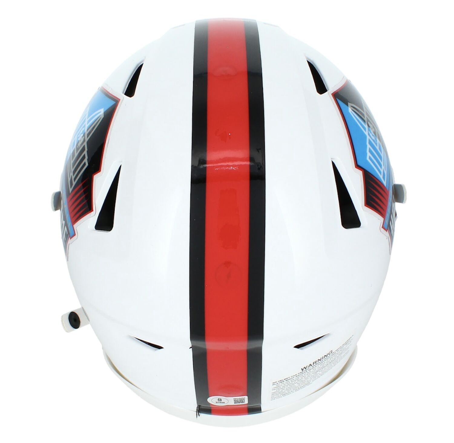 Antonio Gates Autographed Los Angeles Chargers Hall of Fame Logo Speedflex Authentic Helmet Beckett