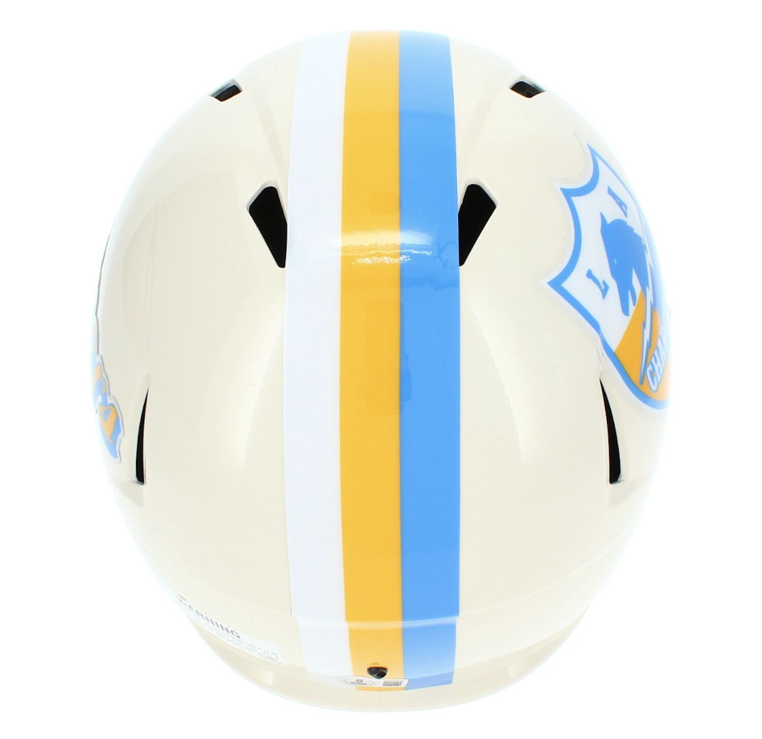 Antonio Gates Autographed Los Angeles Chargers 'Retro' Full Size Speed Replica Helmet Beckett