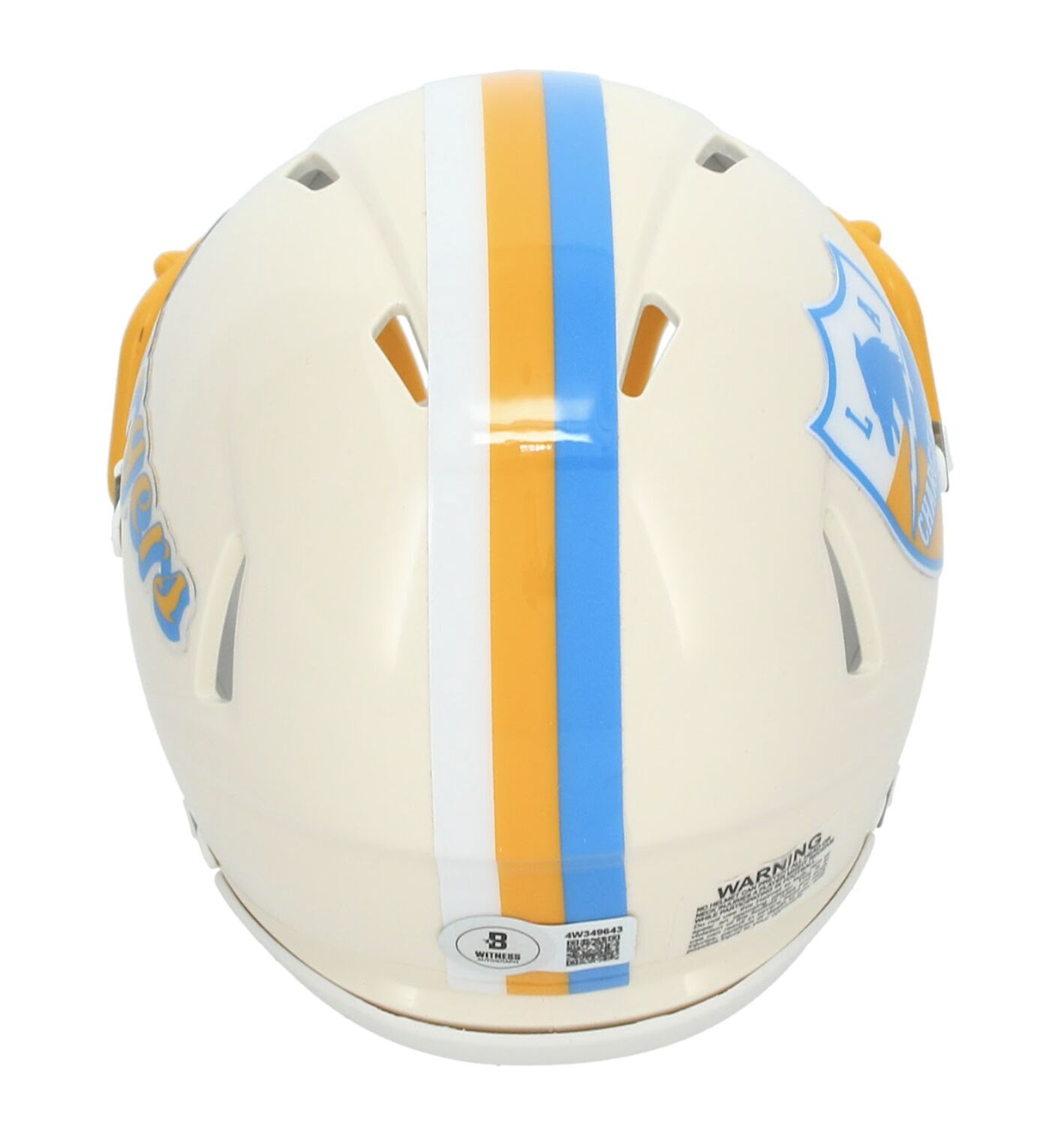 Antonio Gates Autographed Los Angeles Chargers 'Retro' Mini Speed Helmet Beckett