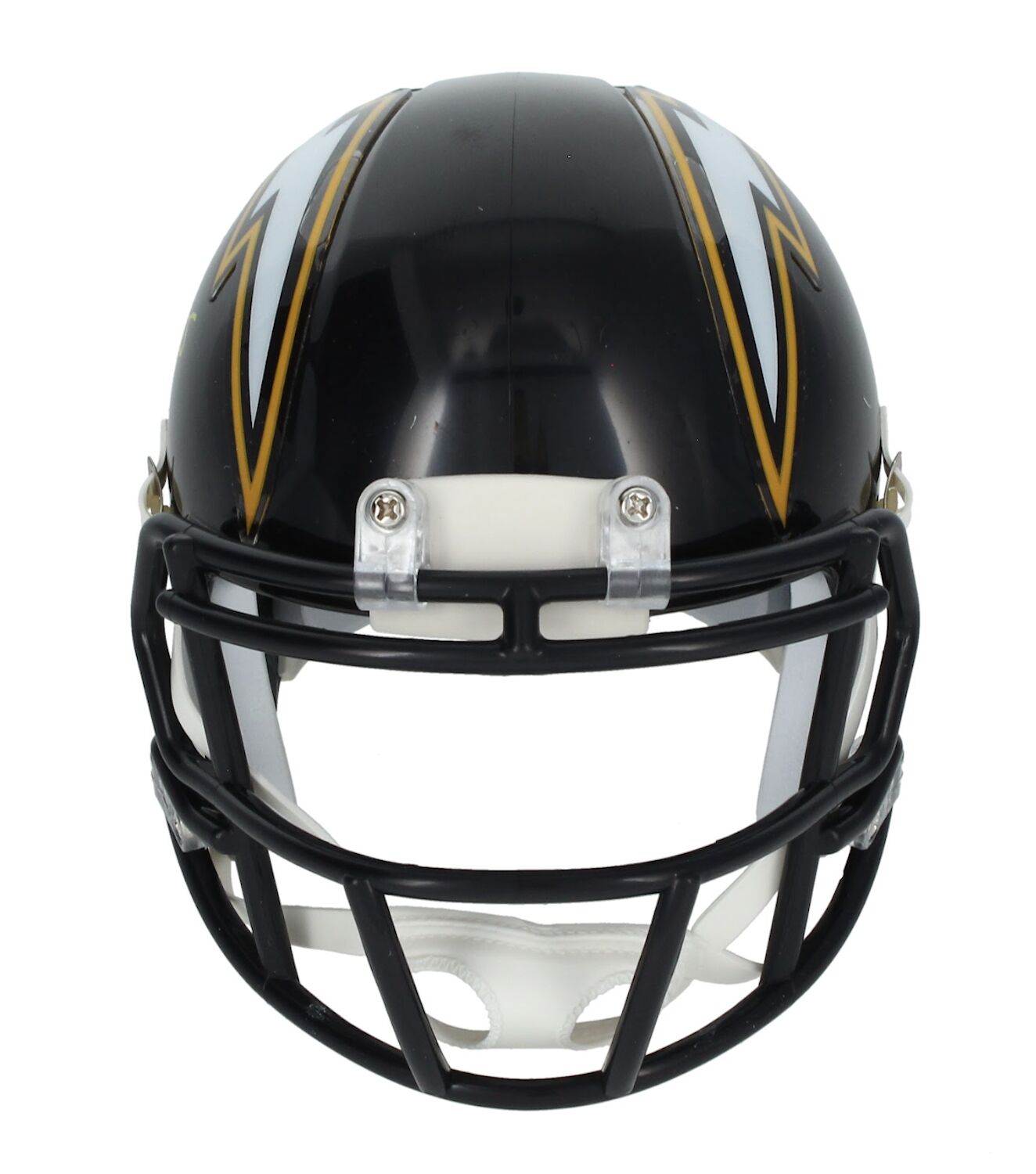 Antonio Gates Autographed Los Angeles Chargers Throwback Mini Helmet Beckett