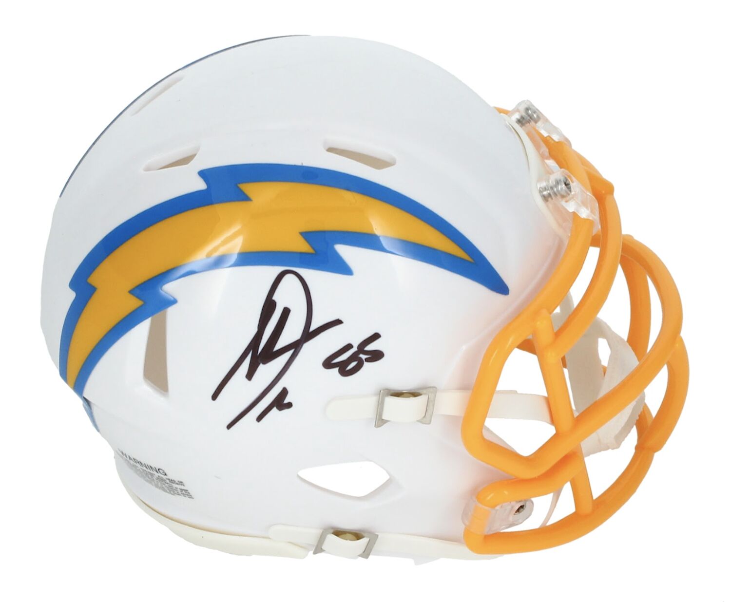 Antonio Gates Autographed Los Angeles Chargers Mini Helmet Beckett