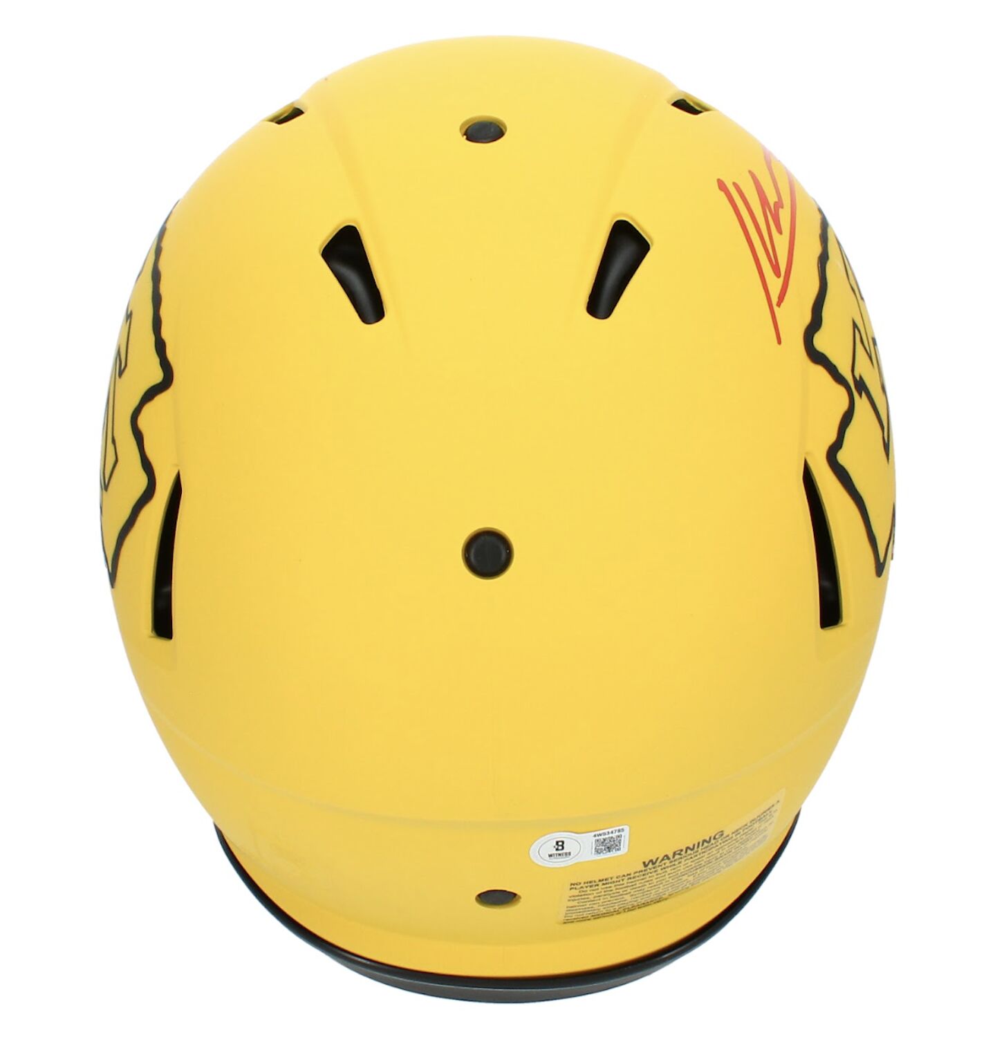 Kenneth Walker III Autographed Kansas City Chiefs 'RAVE' Authentic Speed Helmet Beckett