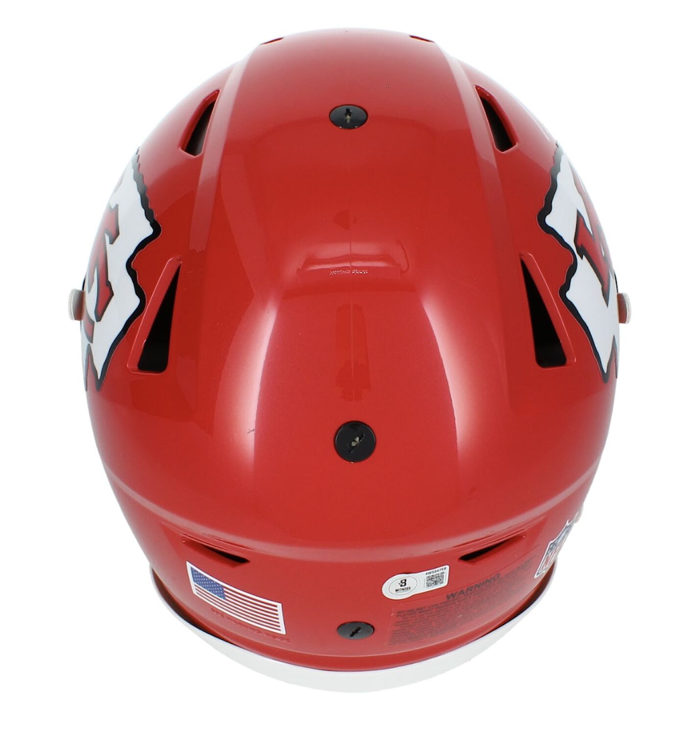 Kenneth Walker III Autographed Kansas City Chiefs Authentic SpeedFlex Helmet Beckett