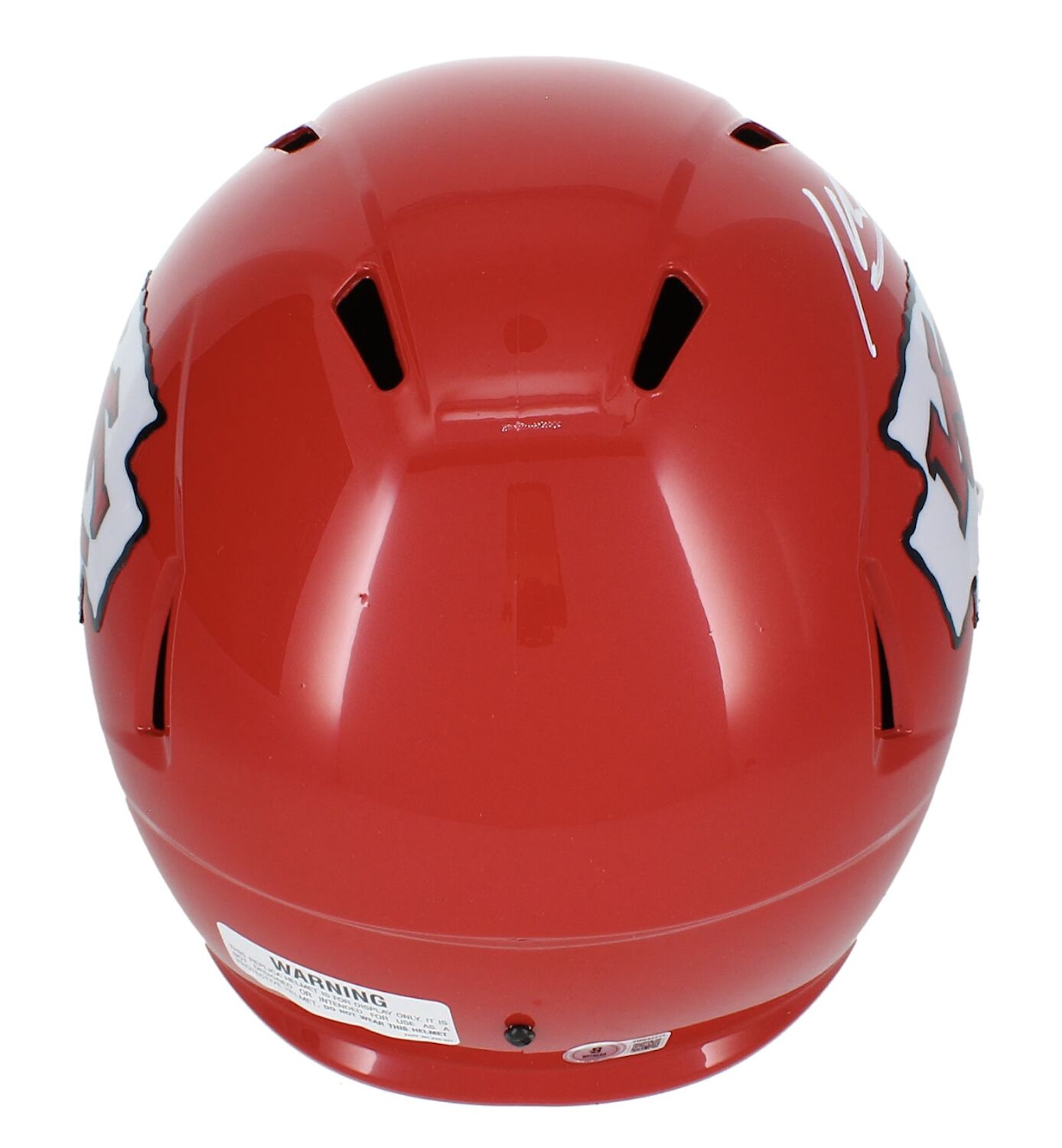 Kenneth Walker III Autographed Kansas City Chiefs Full Size Speed Replica Helmet Beckett