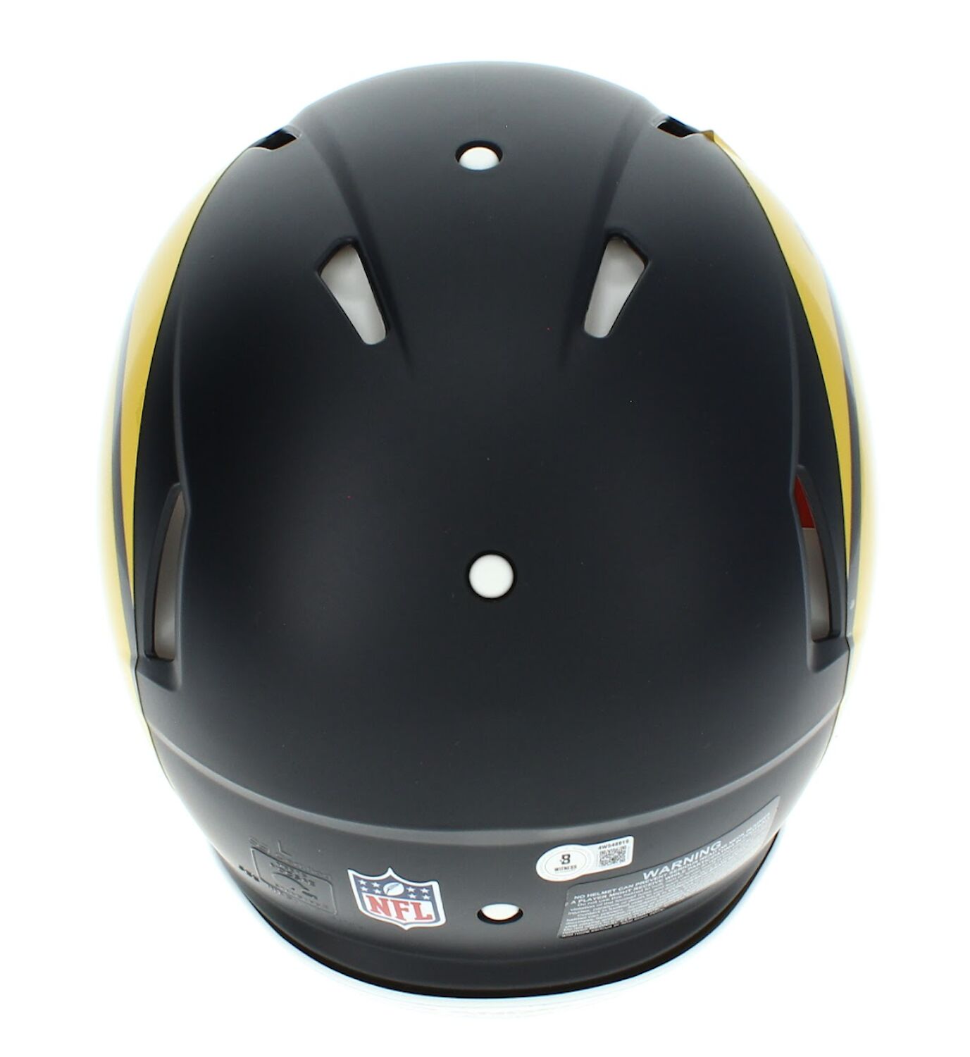 Matthew Stafford Autographed Los Angeles Rams 'Rivalries' Authentic Speed Helmet Beckett