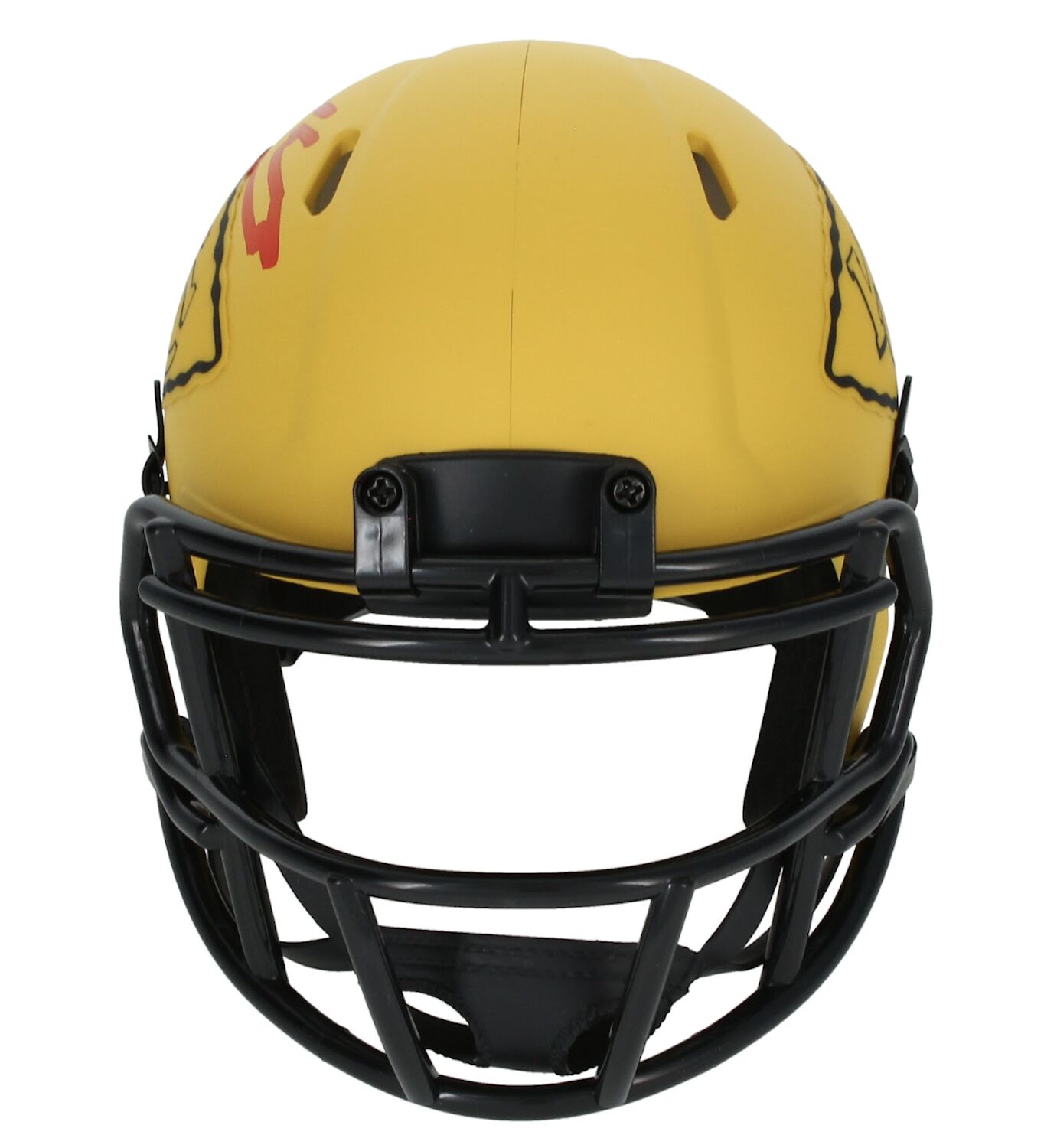 Kenneth Walker III Autographed Kansas City Chiefs 'RAVE' Mini Speed Helmet Beckett