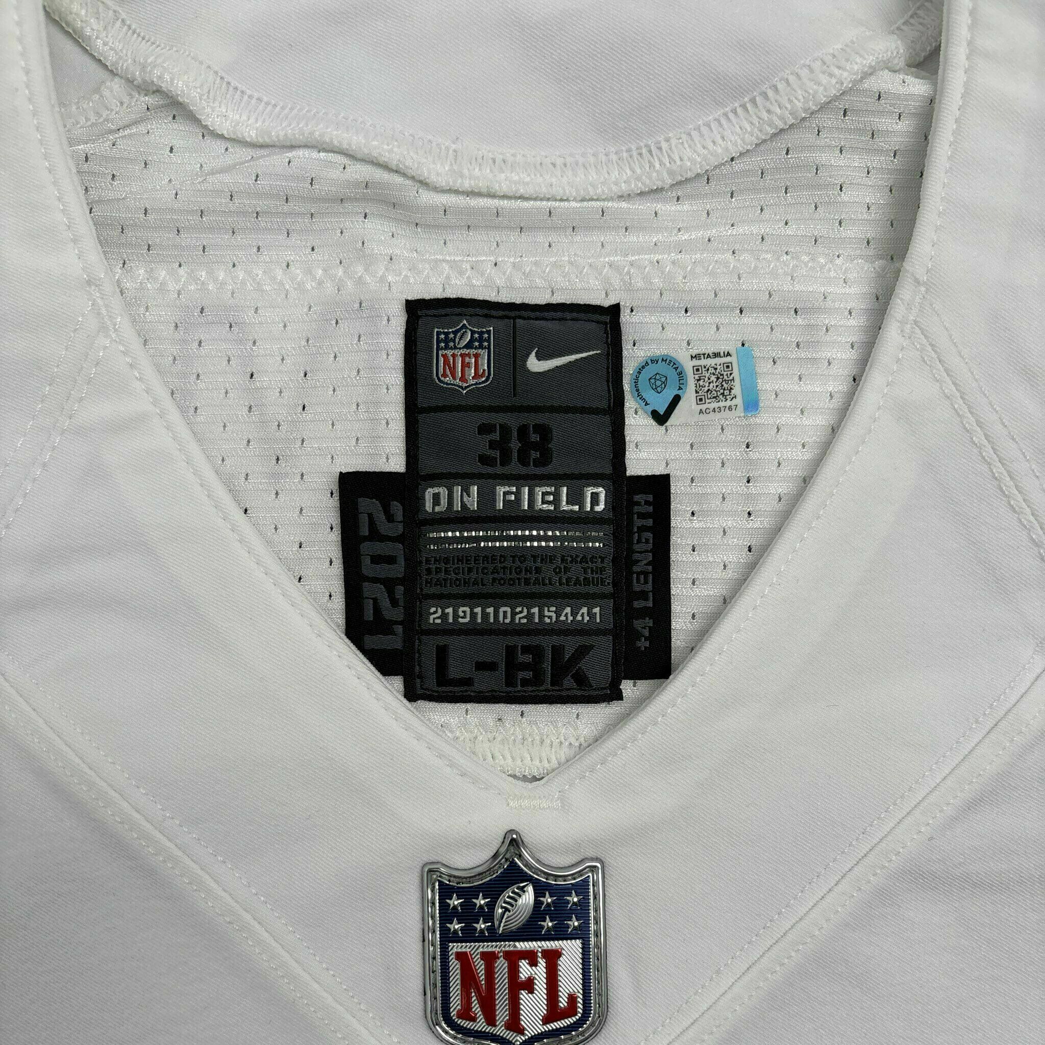 #12 Rashod Bateman Team-Issued White Jersey