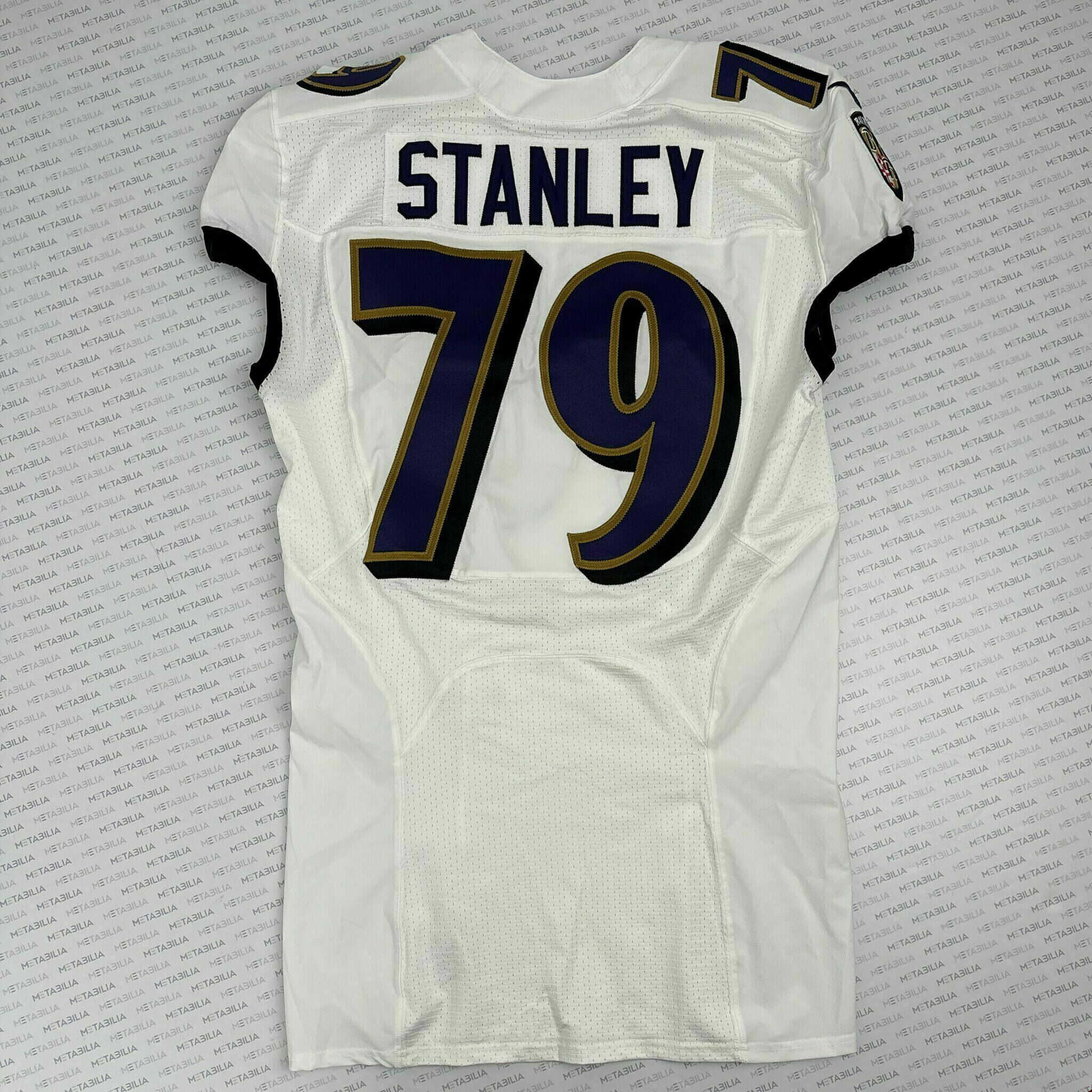 #79 Ronnie Stanley Team-Issued White Jersey