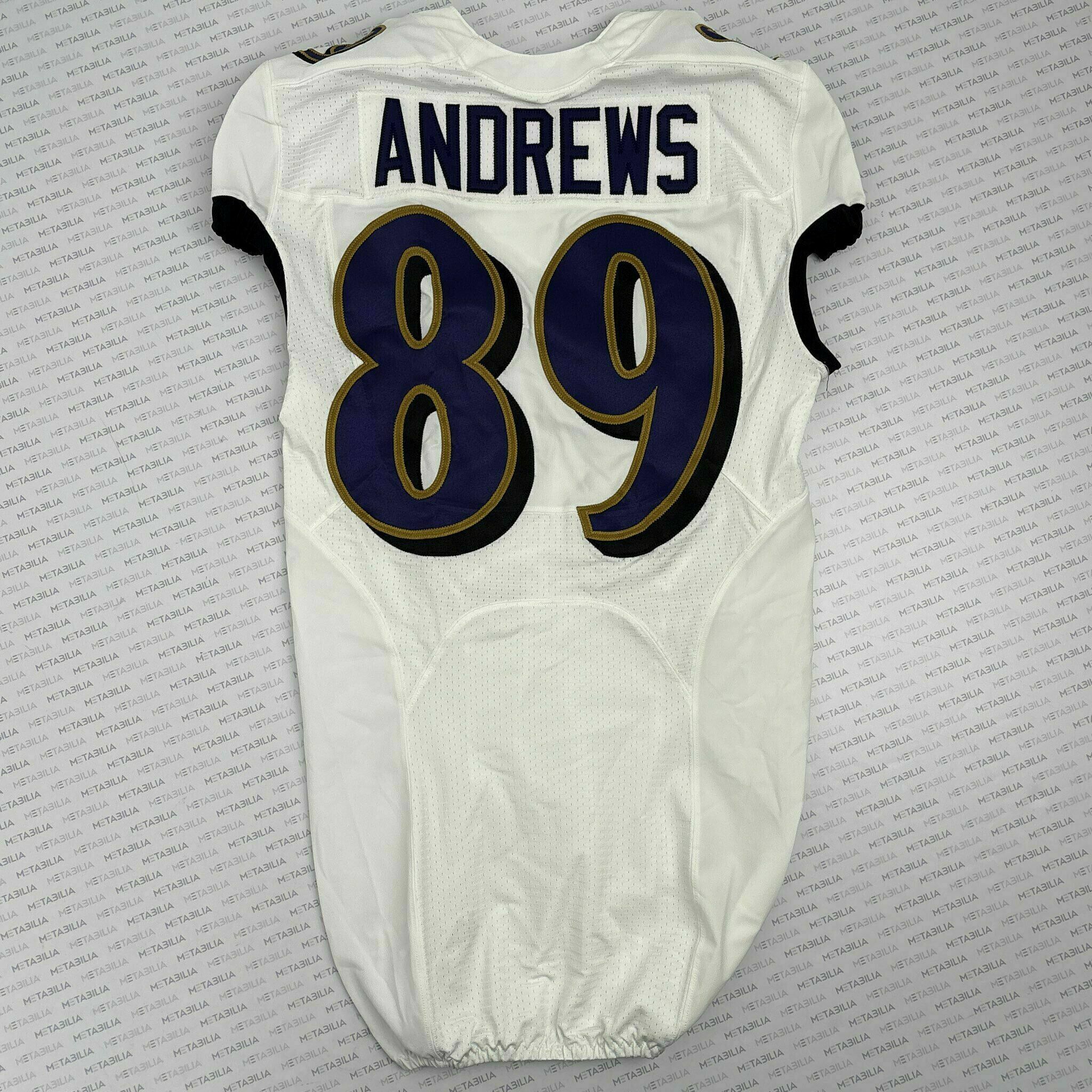 #89 Mark Andrews Team-Issued White Jersey