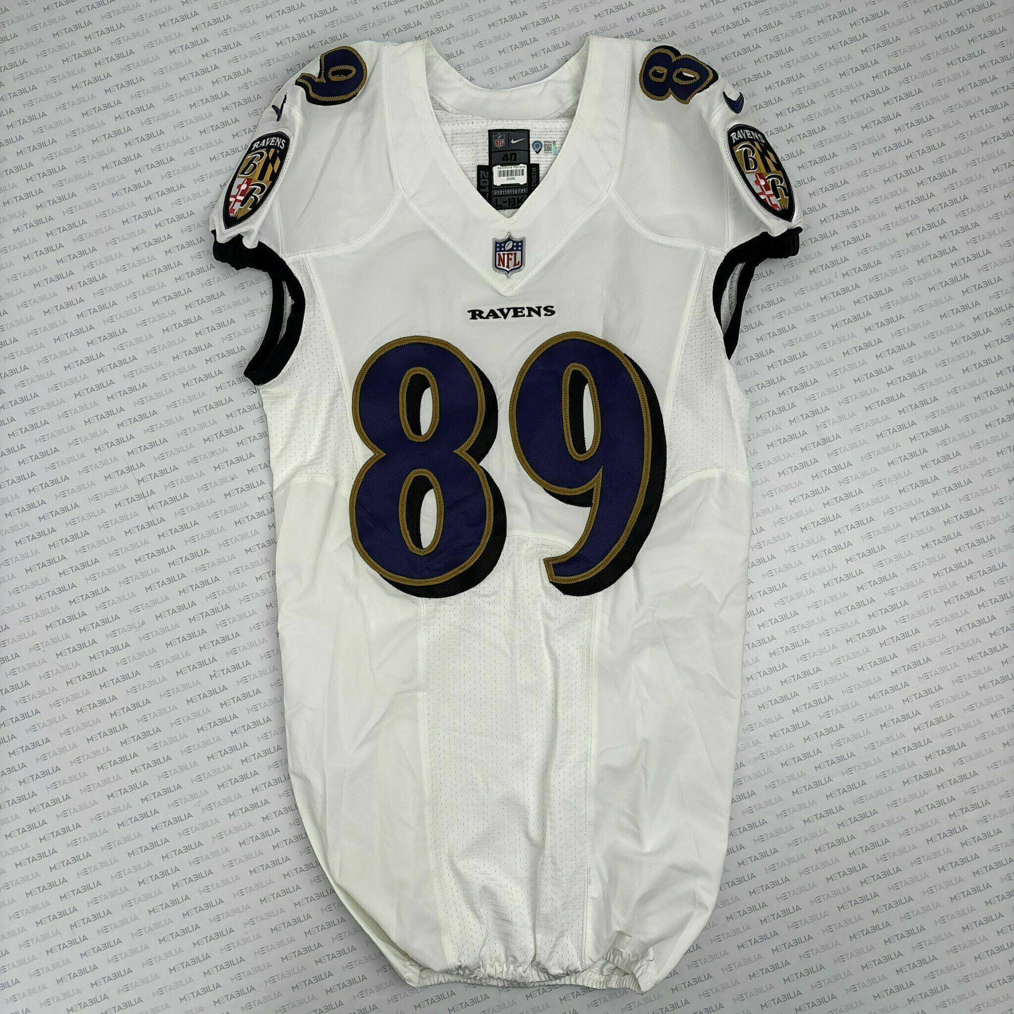#89 Mark Andrews Team-Issued White Jersey