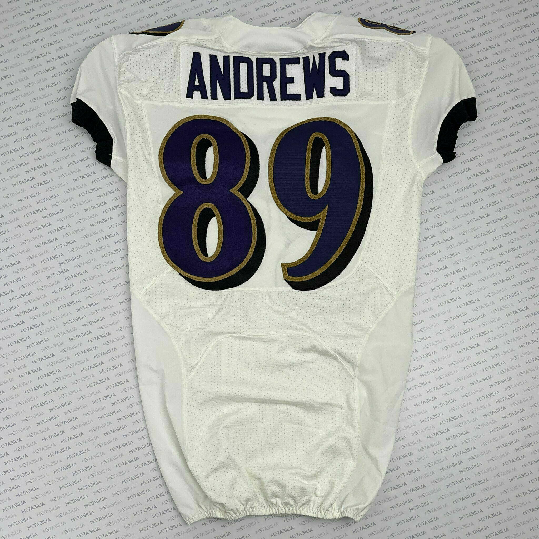 #89 Mark Andrews Team-Issued White Jersey