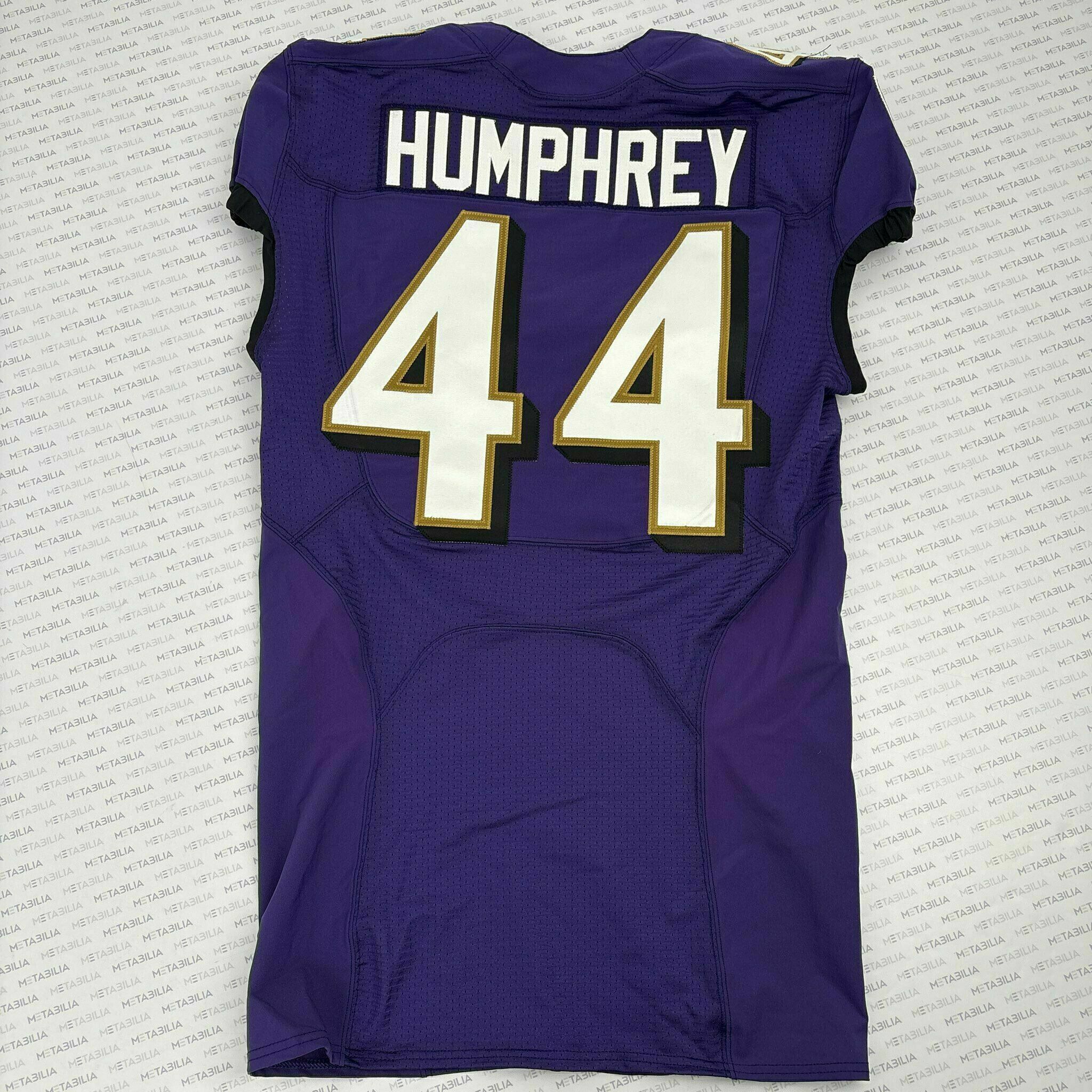 #44 Marlon Humphrey Team-Issued Purple Jersey