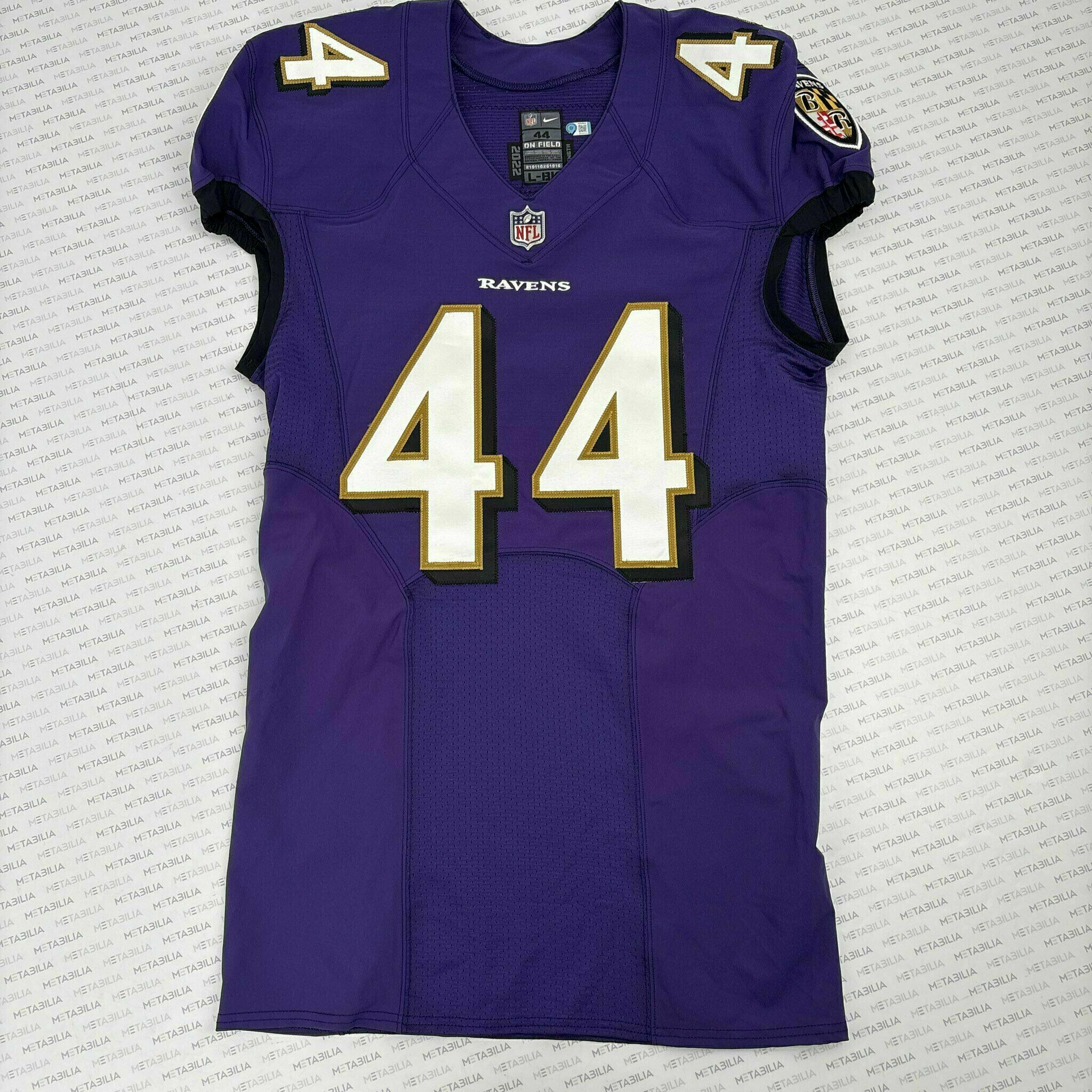 #44 Marlon Humphrey Team-Issued Purple Jersey