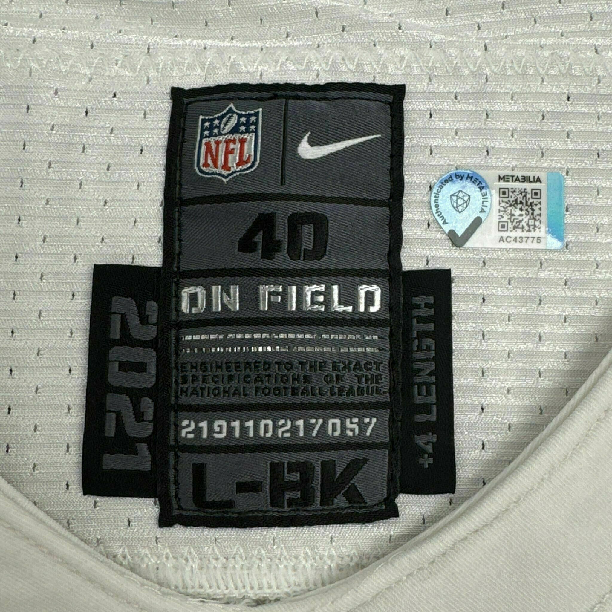 #92 Nnamdi Madubuike Team-Issued White Jersey