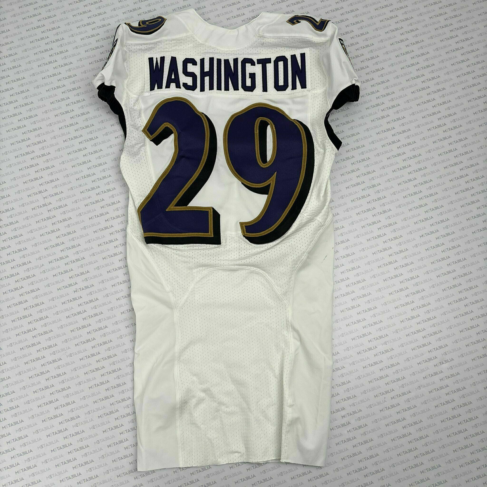 #29 Ar'Darius Washington Team-Issued White Jersey