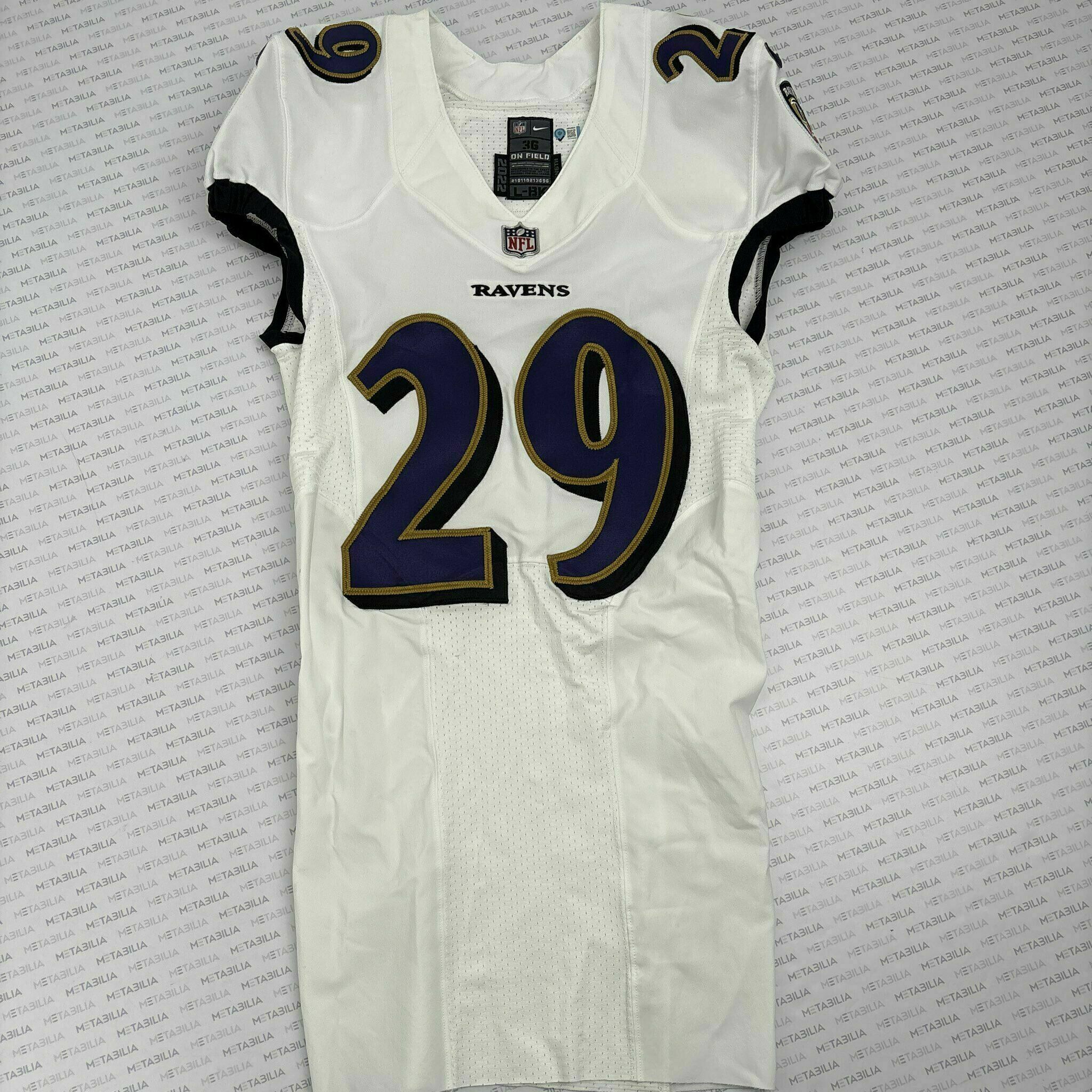 #29 Ar'Darius Washington Team-Issued White Jersey