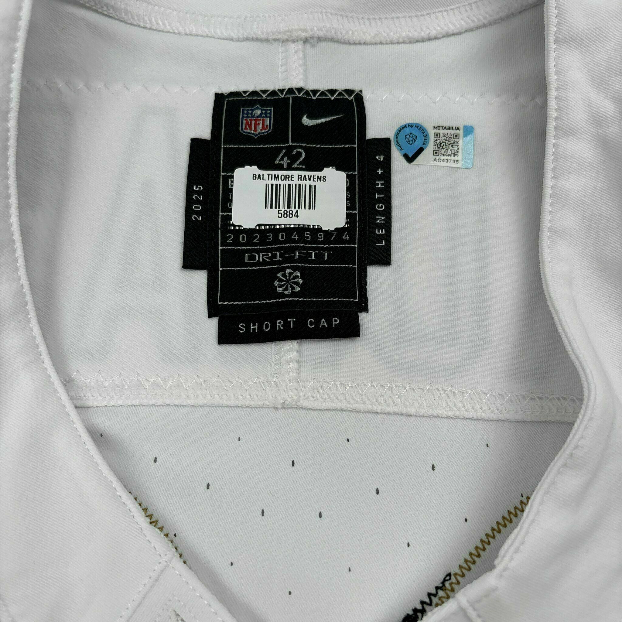 #88 Charlie Kolar Team-Issued White Jersey