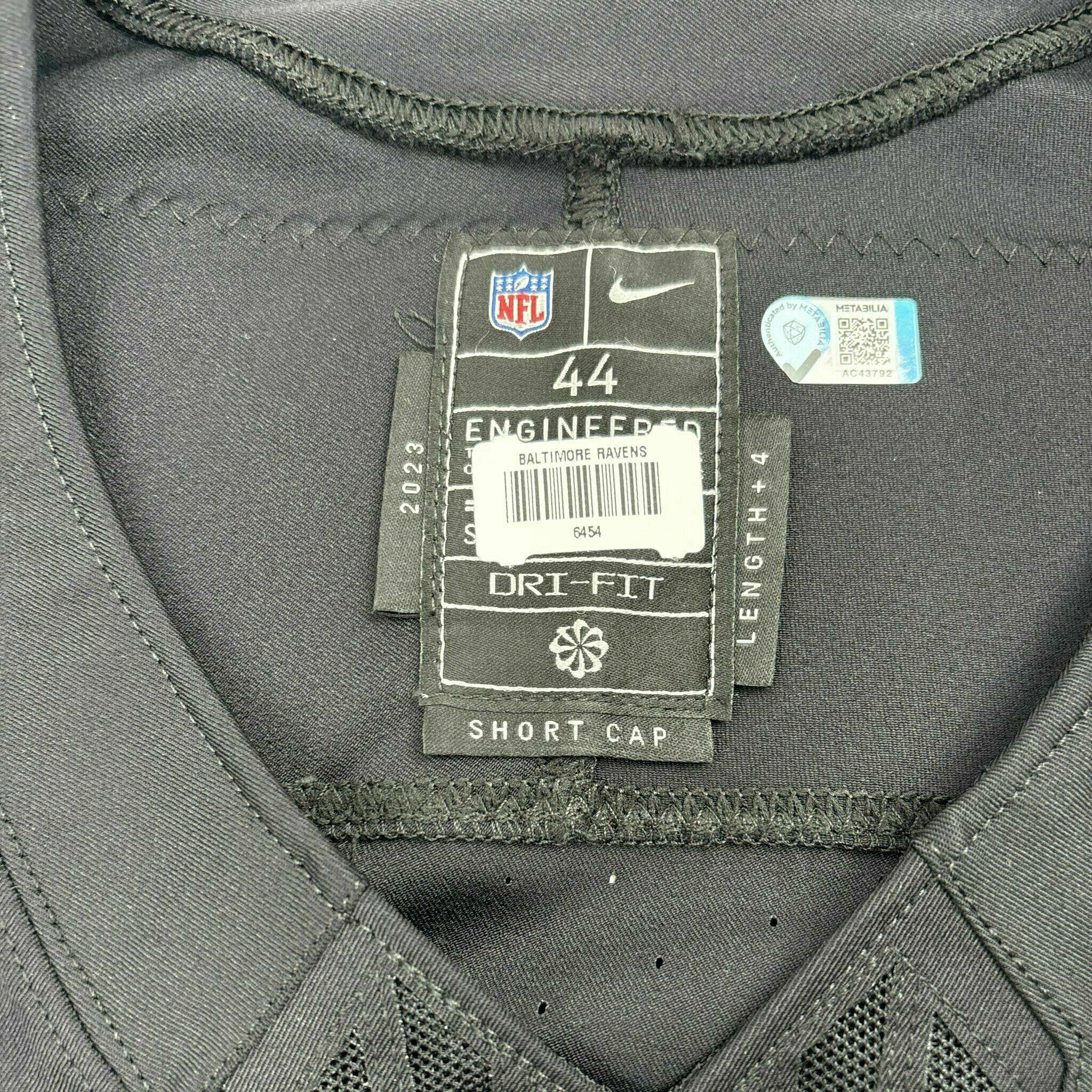 #64 Tyler Linderbaum Team-Issued Black Jersey
