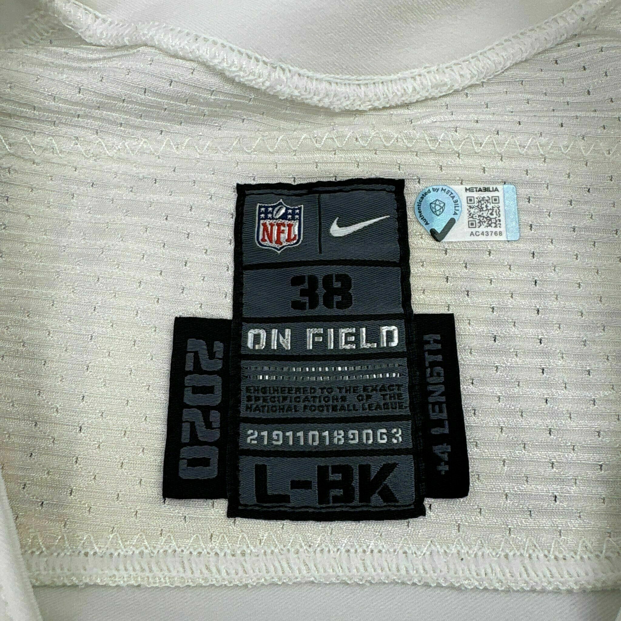 #22 Jimmy Smith Team-Issued White Jersey