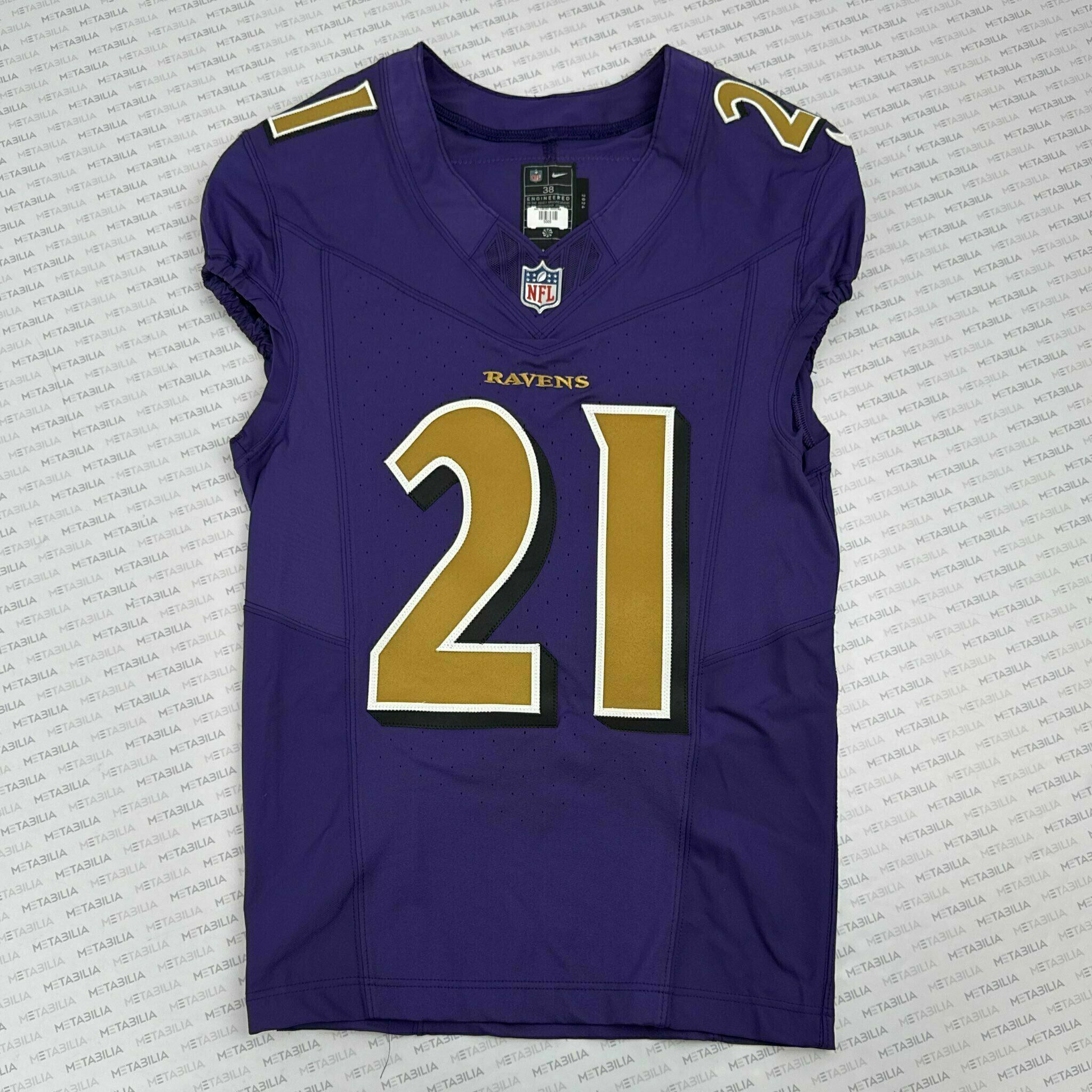 #21 Sanoussi Kane Team-Issued Purple Jersey