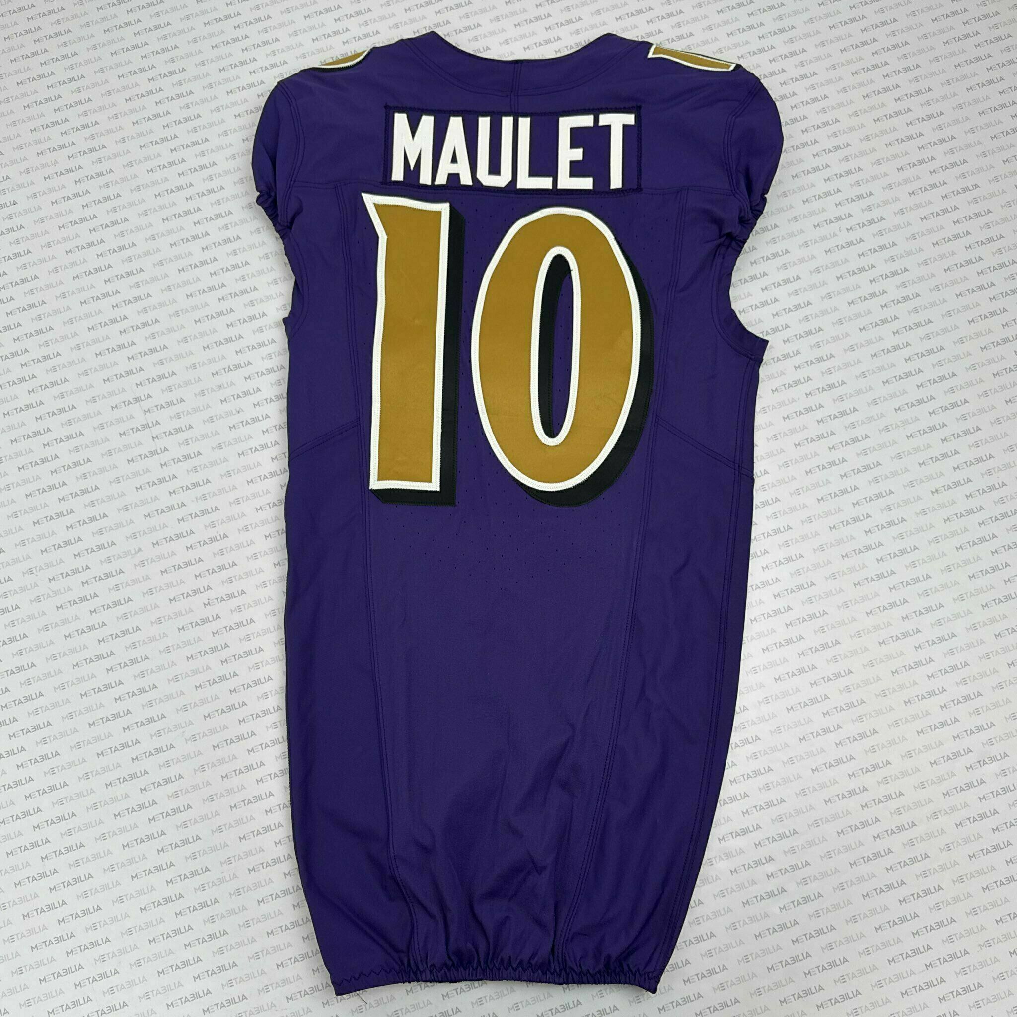 #10 Arthur Maulet Team-Issued Purple Jersey