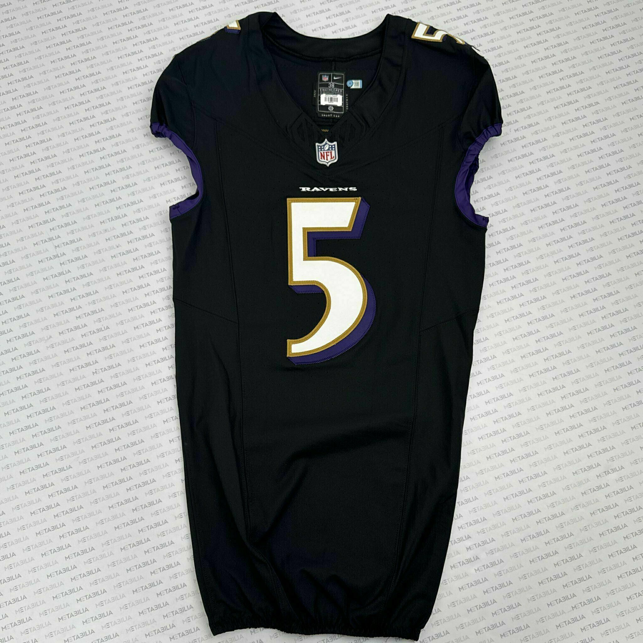 #5 Jayln Armour-Davis Team-Issued Black Jersey
