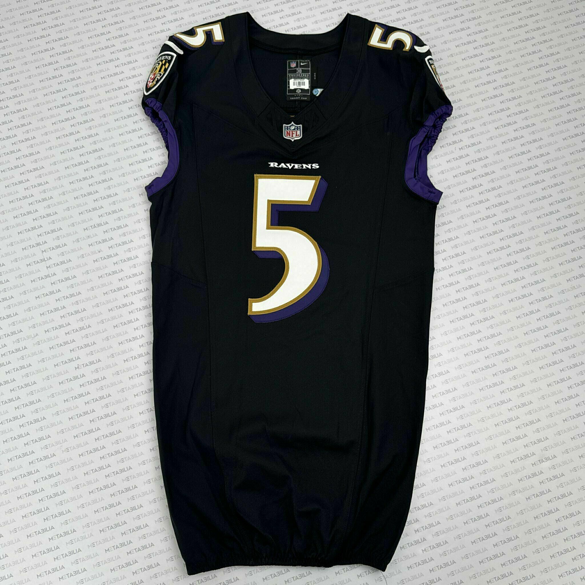#5 Jayln Armour-Davis Team-Issued Black Jersey