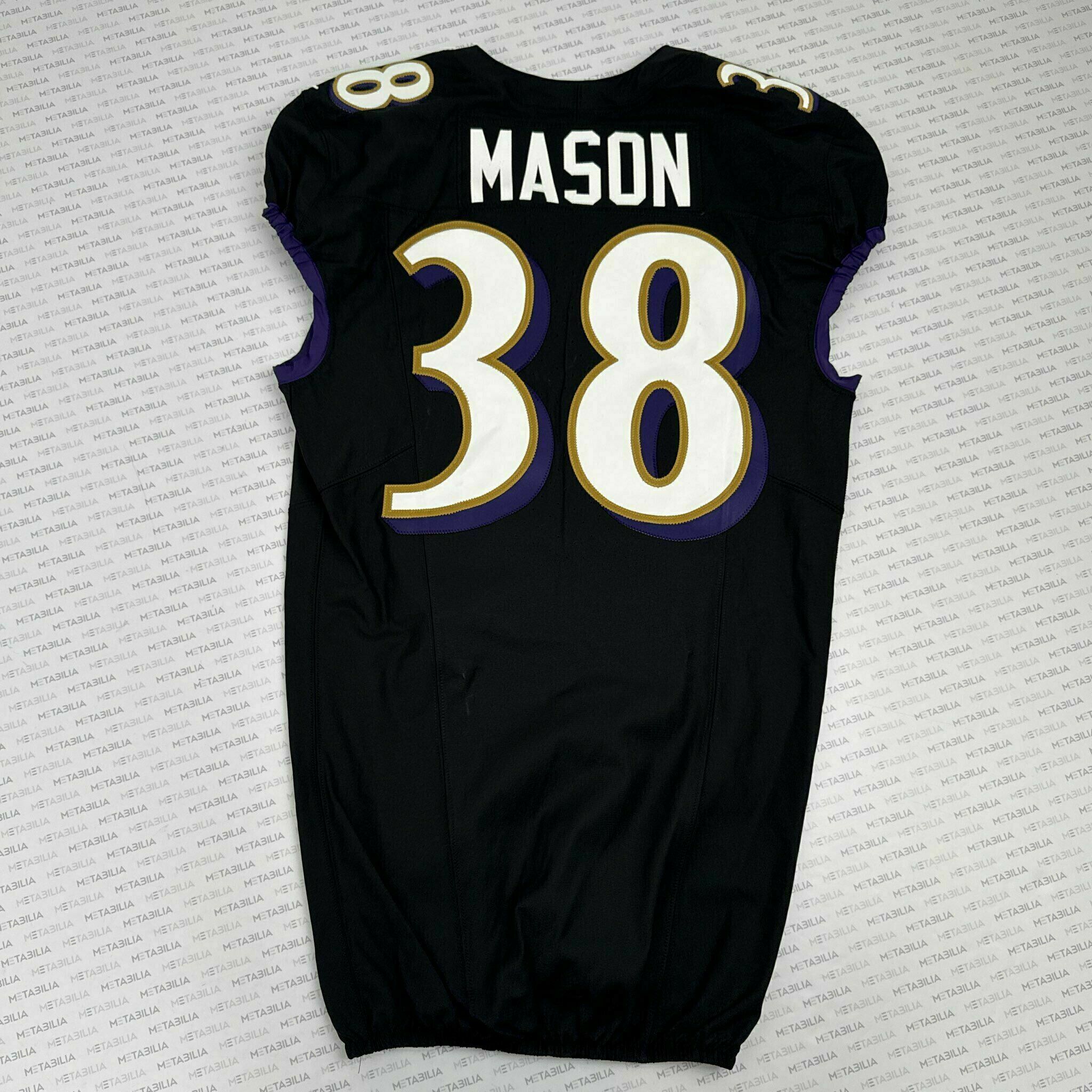 #38 Ben Mason Team-Issued Black Jersey