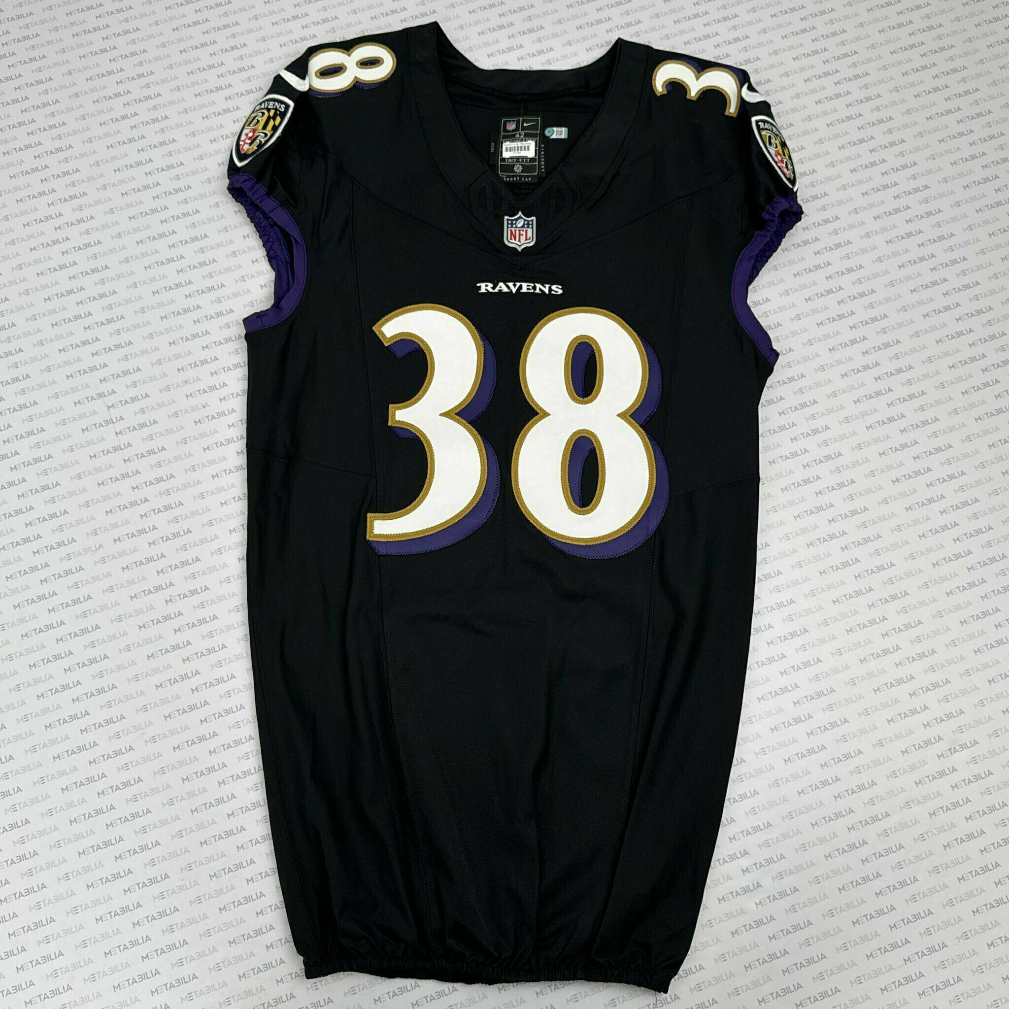 #38 Ben Mason Team-Issued Black Jersey