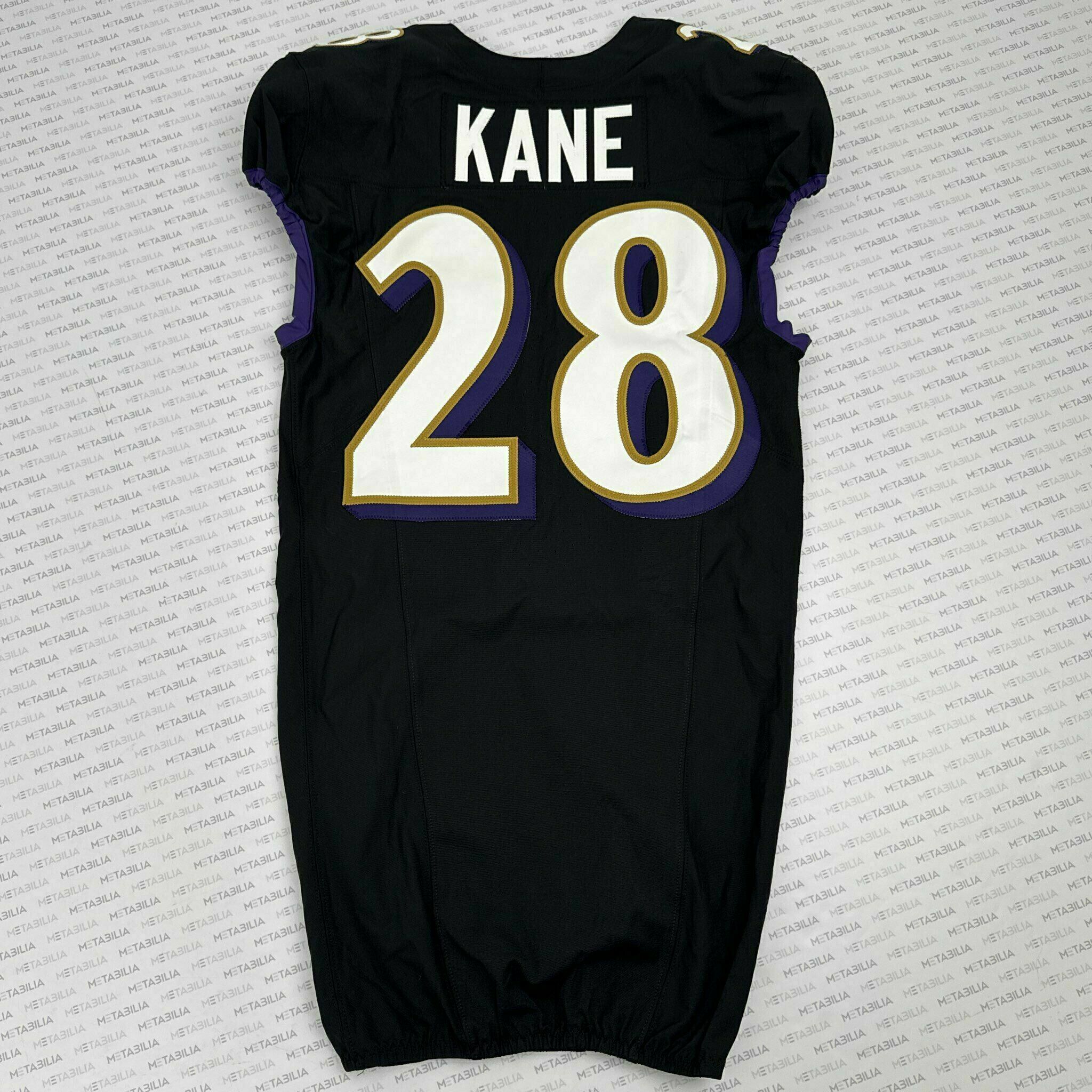 #28 Sanoussi Kane Team-Issued Black Jersey