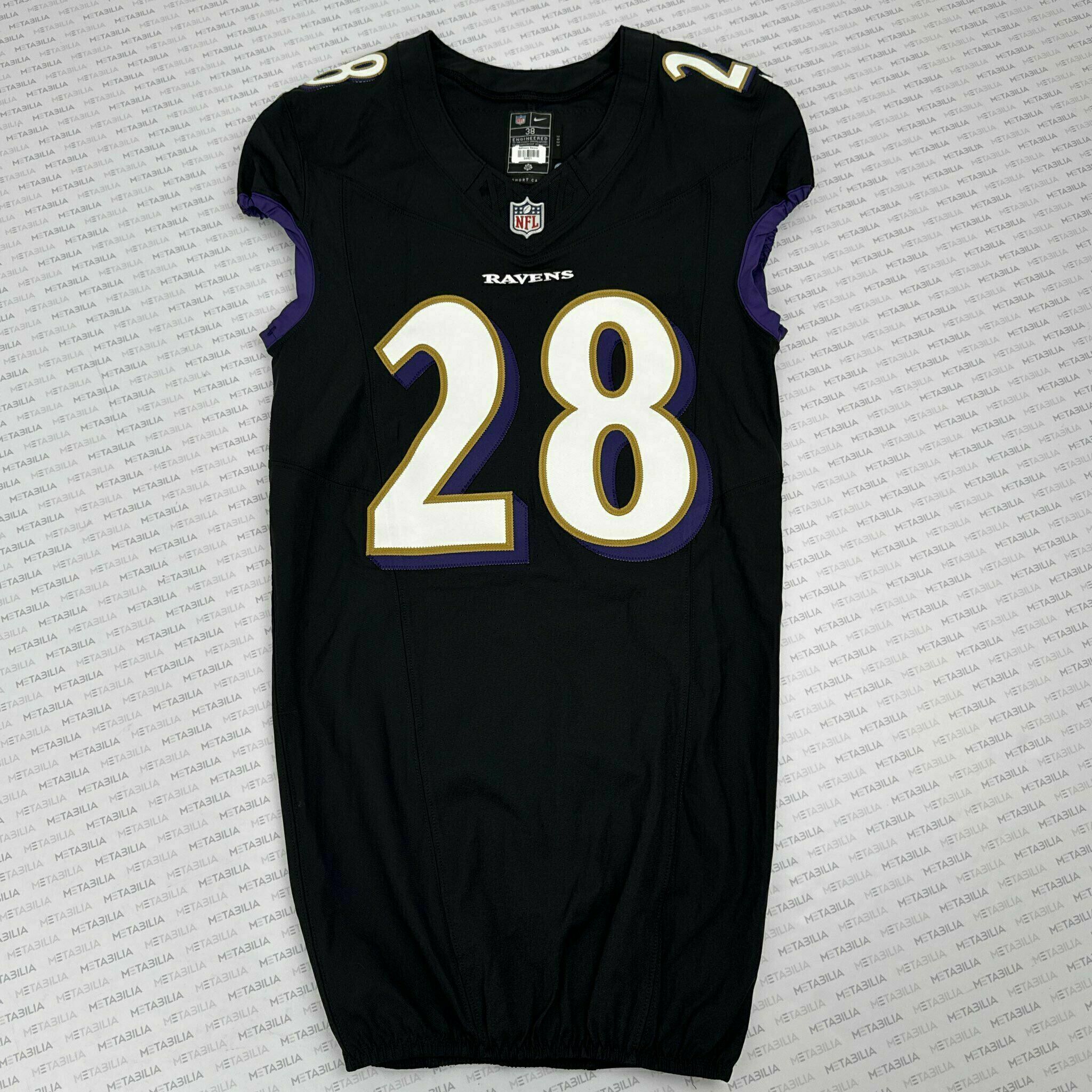 #28 Sanoussi Kane Team-Issued Black Jersey