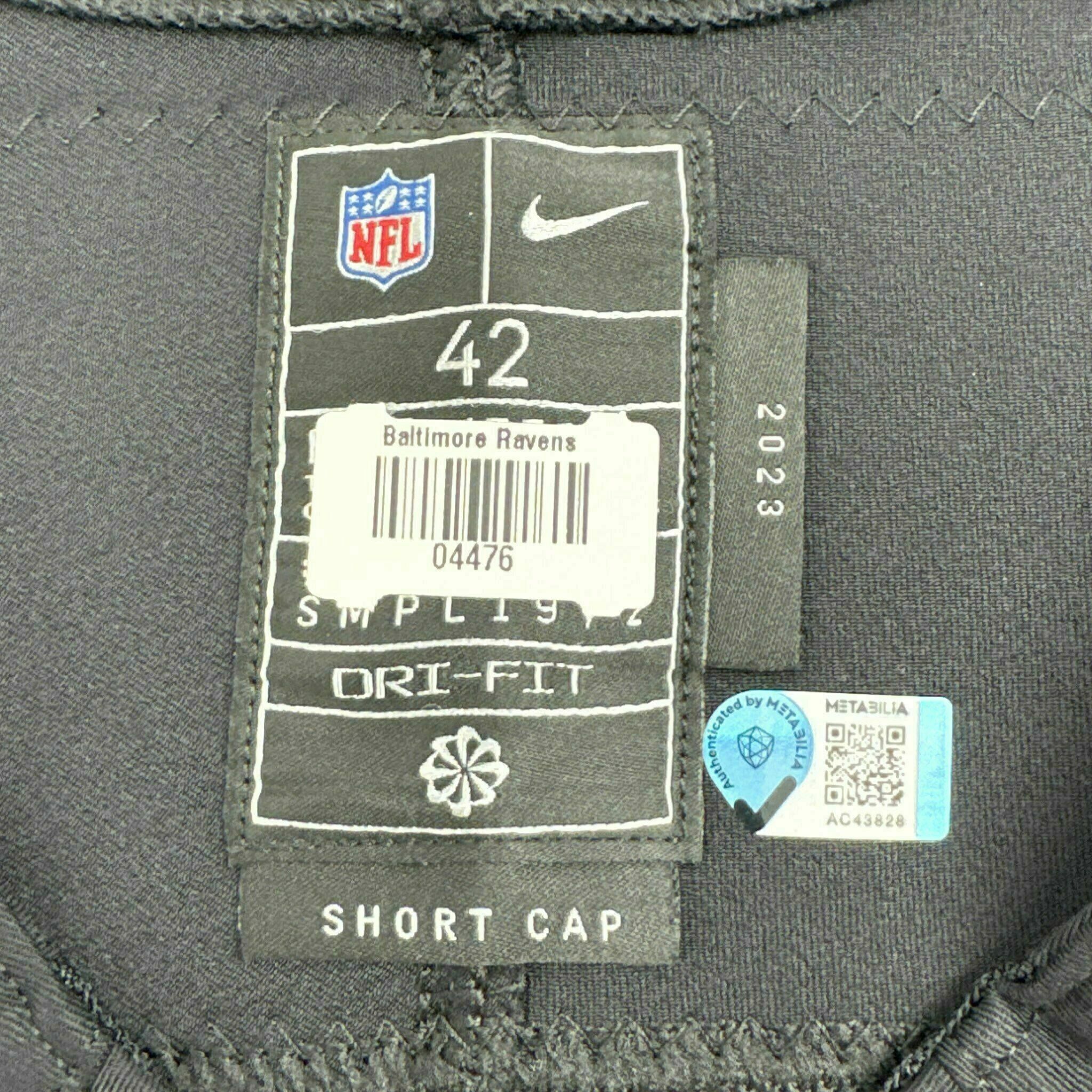 #84 Zaire Mitchell-Paden Team-Issued Black Jersey