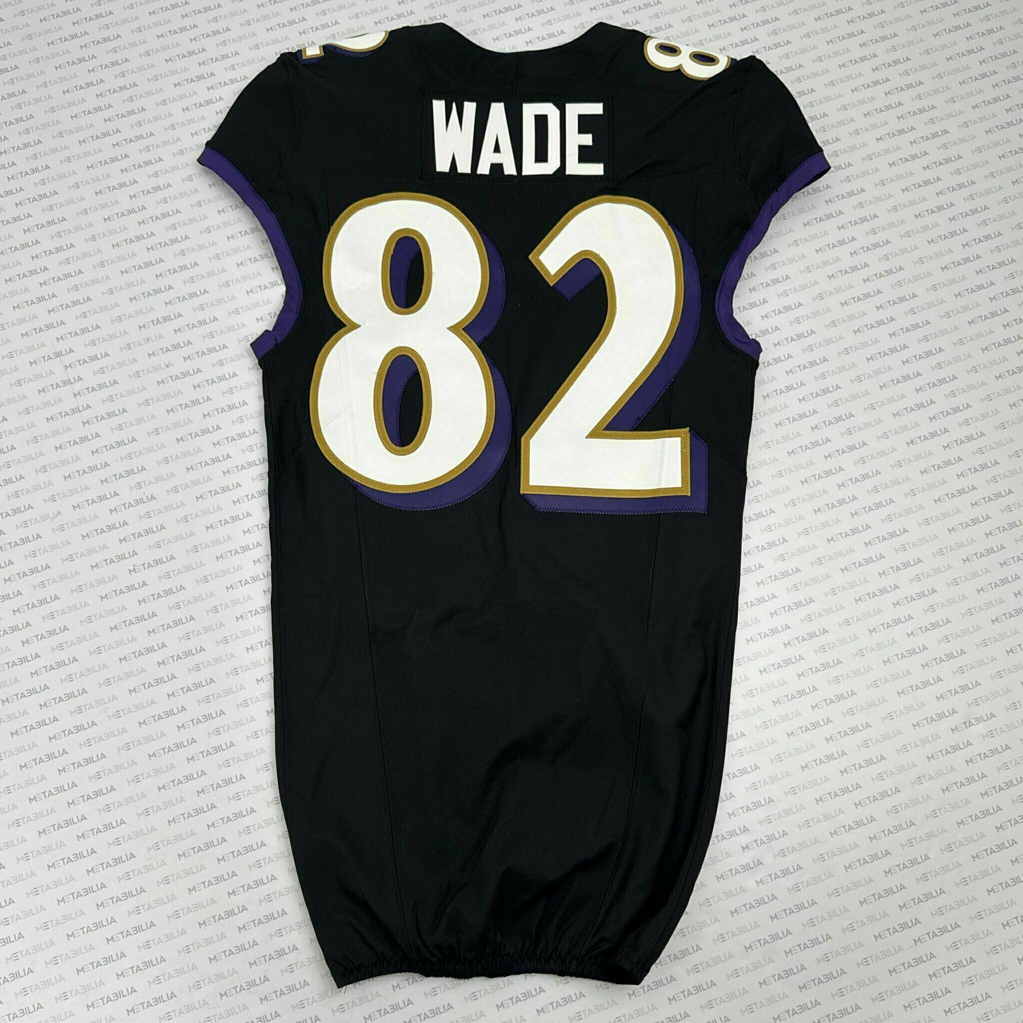 #82 Dayton Wade Team-Issued Black Jersey