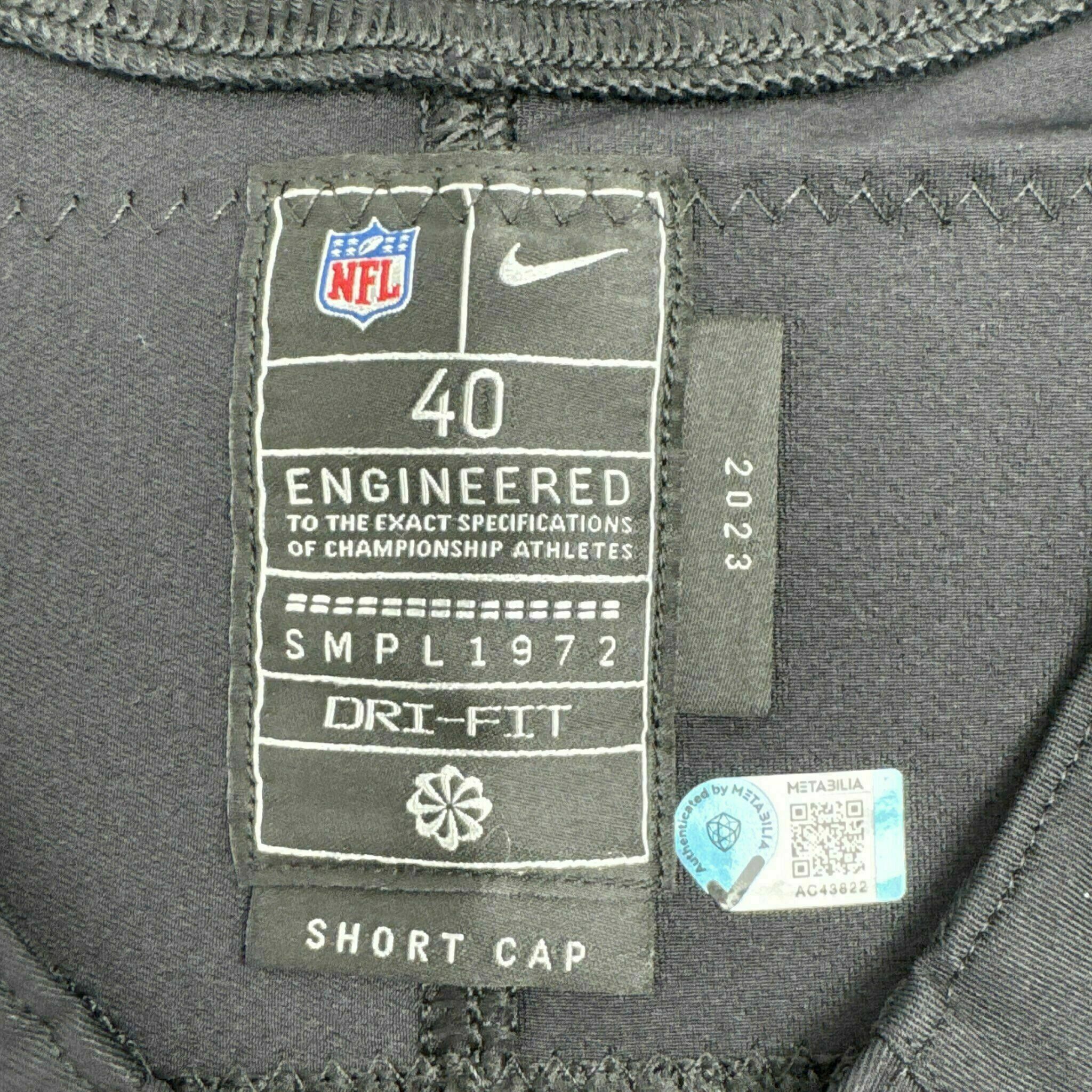 #54 Chandler Martin Team-Issued Black Jersey